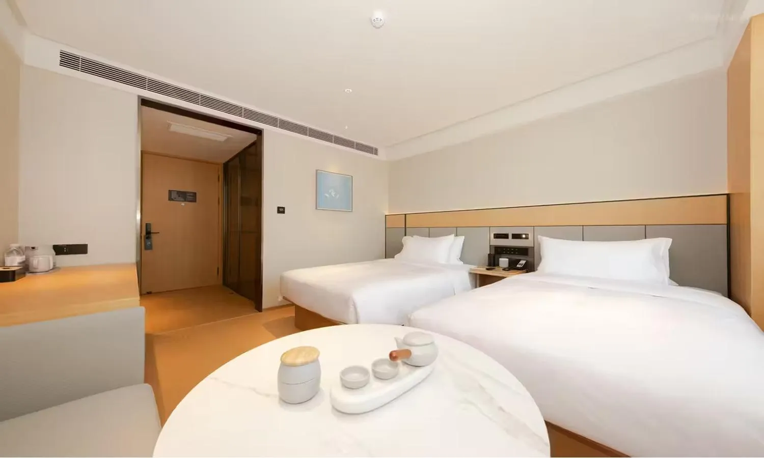 Bedroom, Bed in JI Hotel Beijing West Railway Station Lize Business District