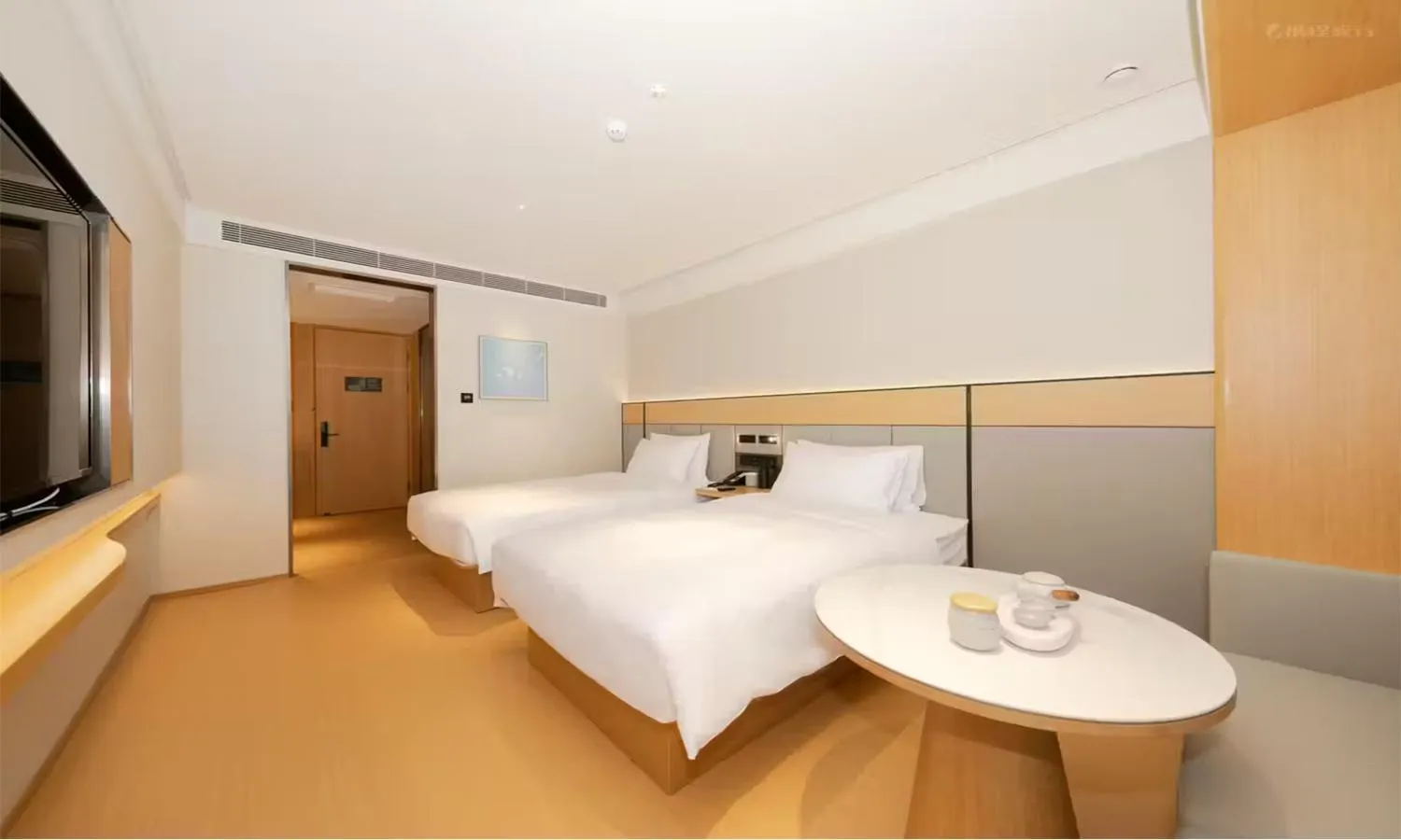 Bedroom, Bed in JI Hotel Beijing West Railway Station Lize Business District