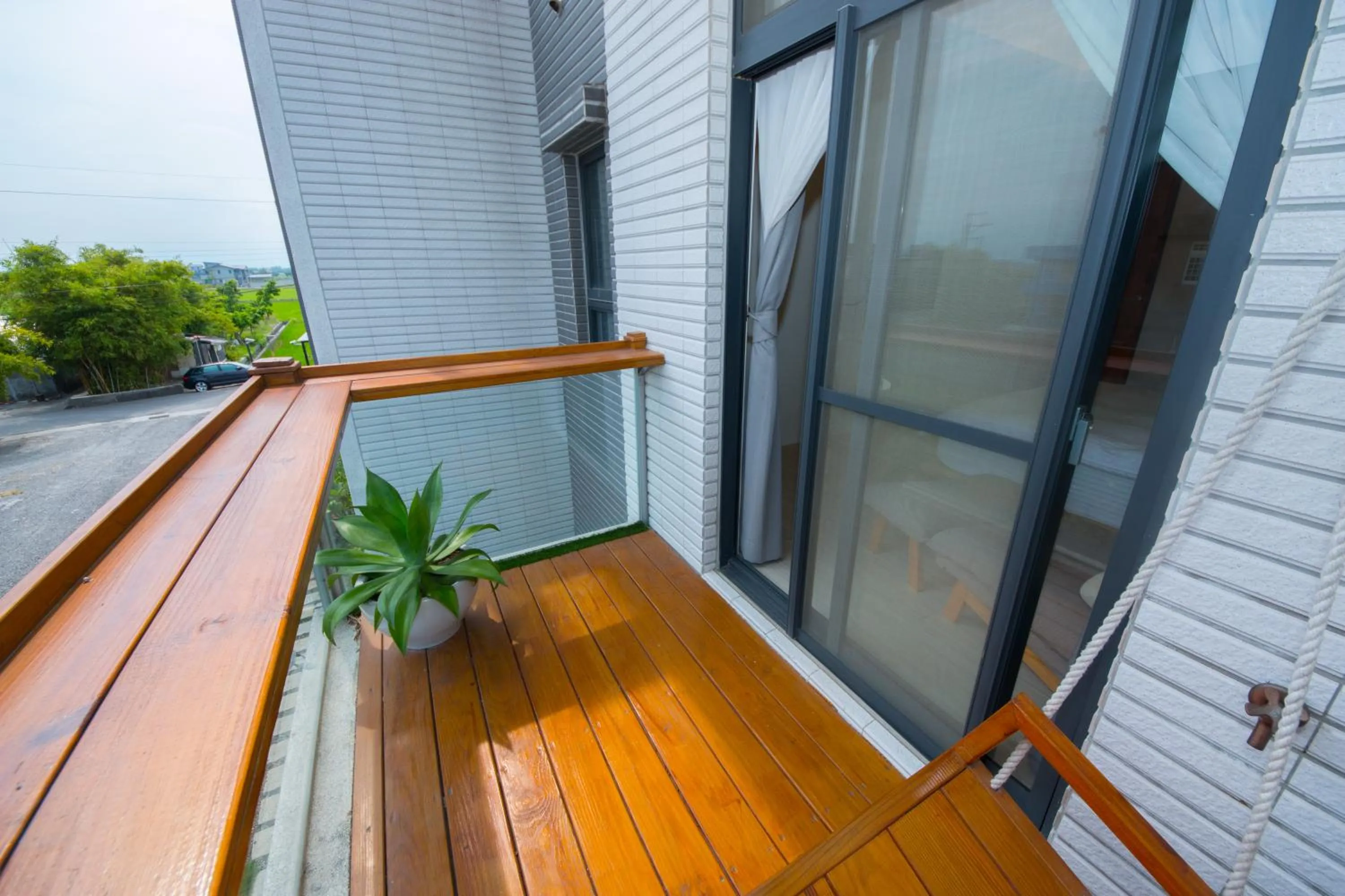 Balcony/Terrace in 極簡旅行民宿 Simple Travel B&B
