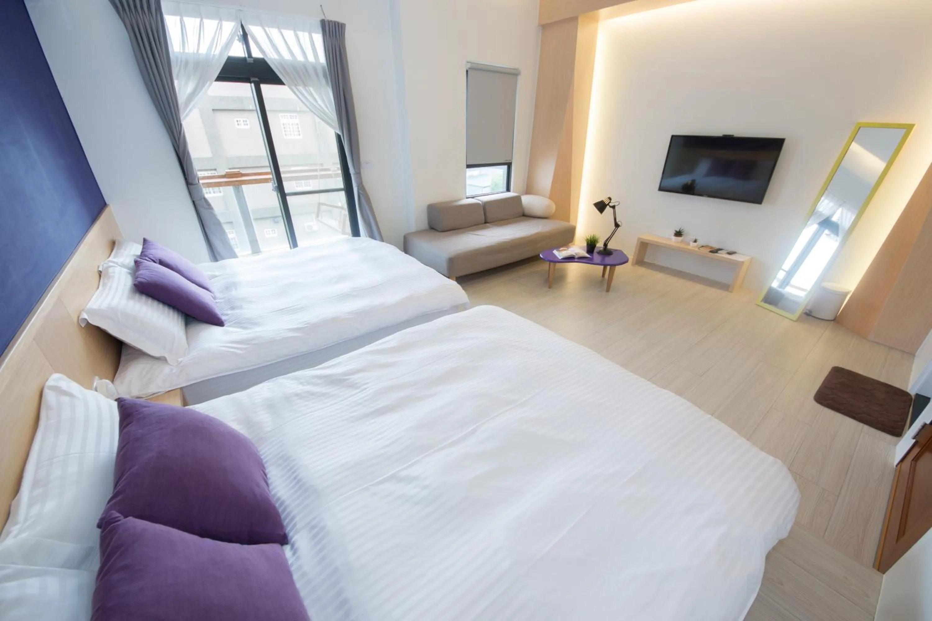 Photo of the whole room, Bed in 極簡旅行民宿 Simple Travel B&B