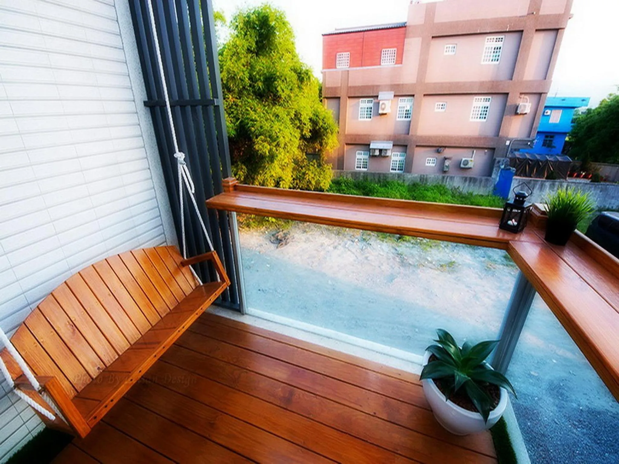 Balcony/Terrace in 極簡旅行民宿 Simple Travel B&B