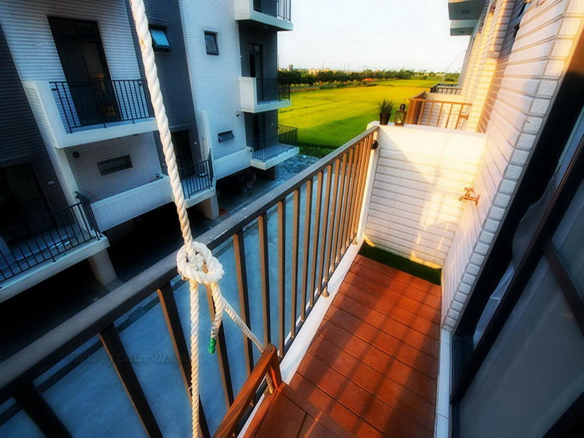 Balcony/Terrace in 極簡旅行民宿 Simple Travel B&B