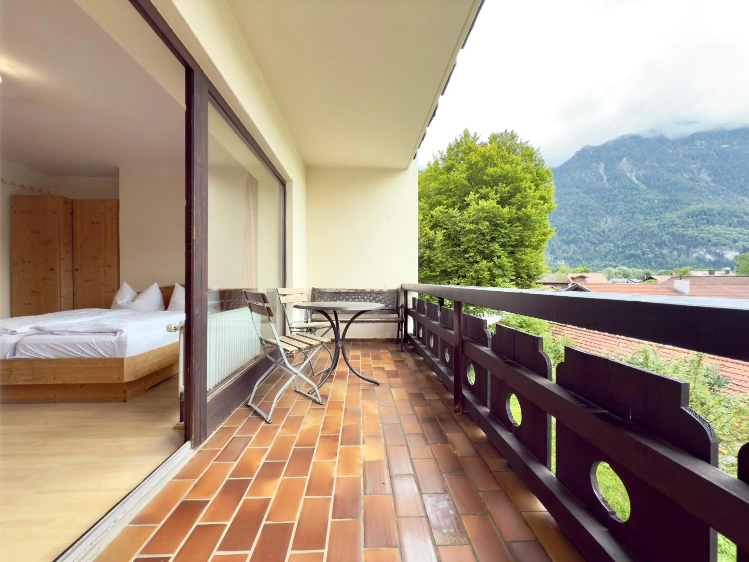 Bed in Hotel Forsthaus Oberau