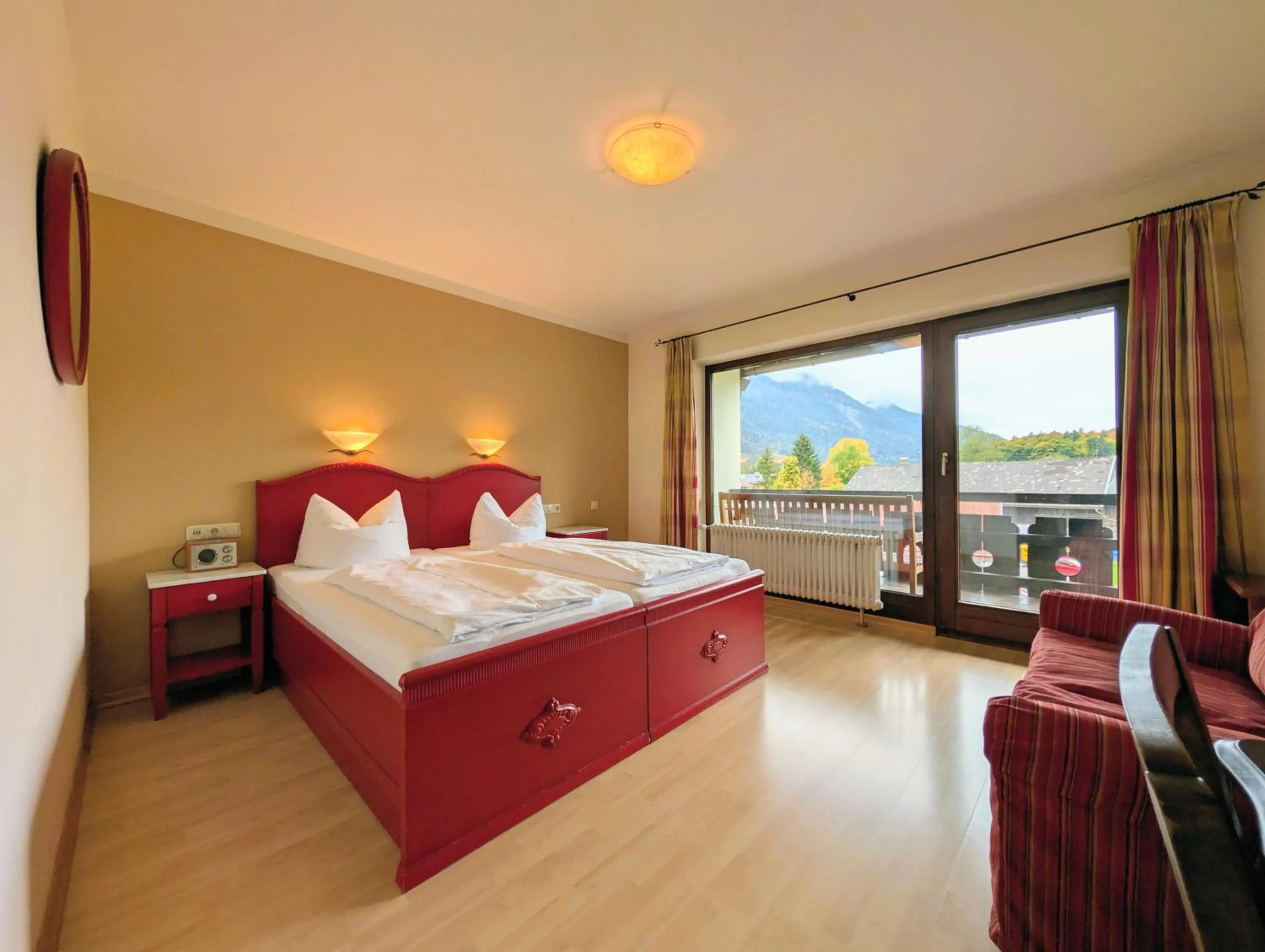 Bed in Hotel Forsthaus Oberau
