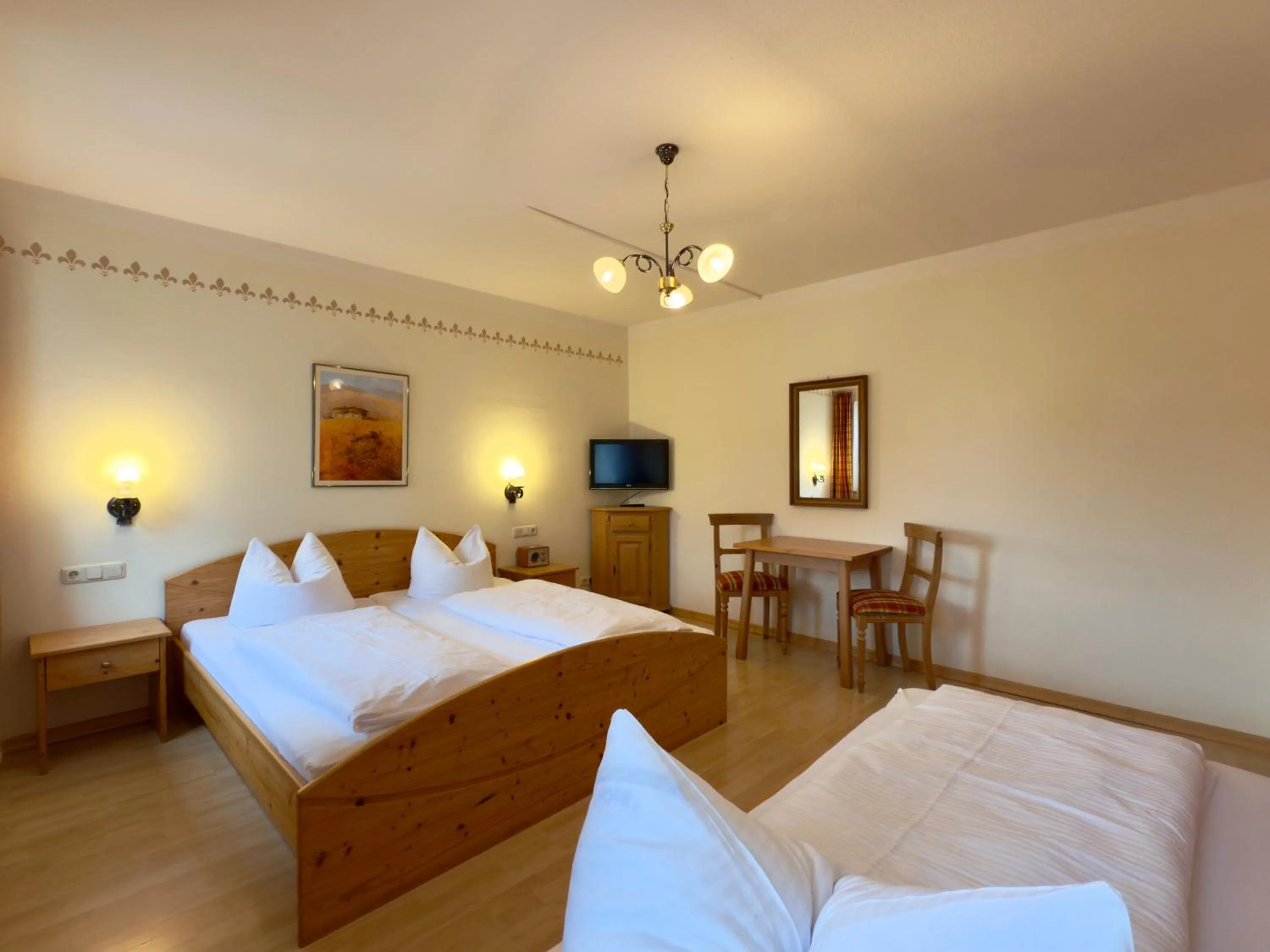 Bed in Hotel Forsthaus Oberau