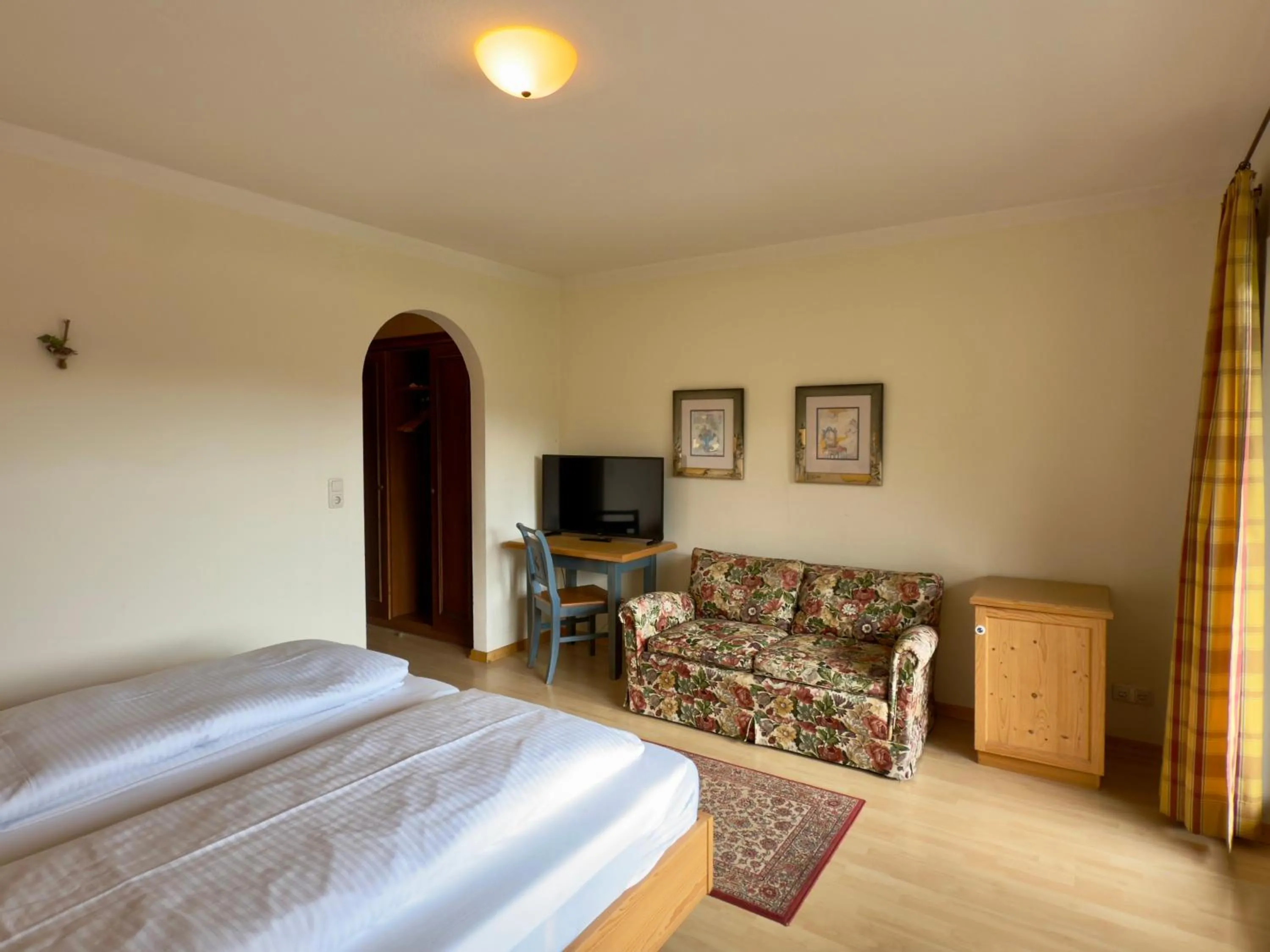 Bed in Hotel Forsthaus Oberau