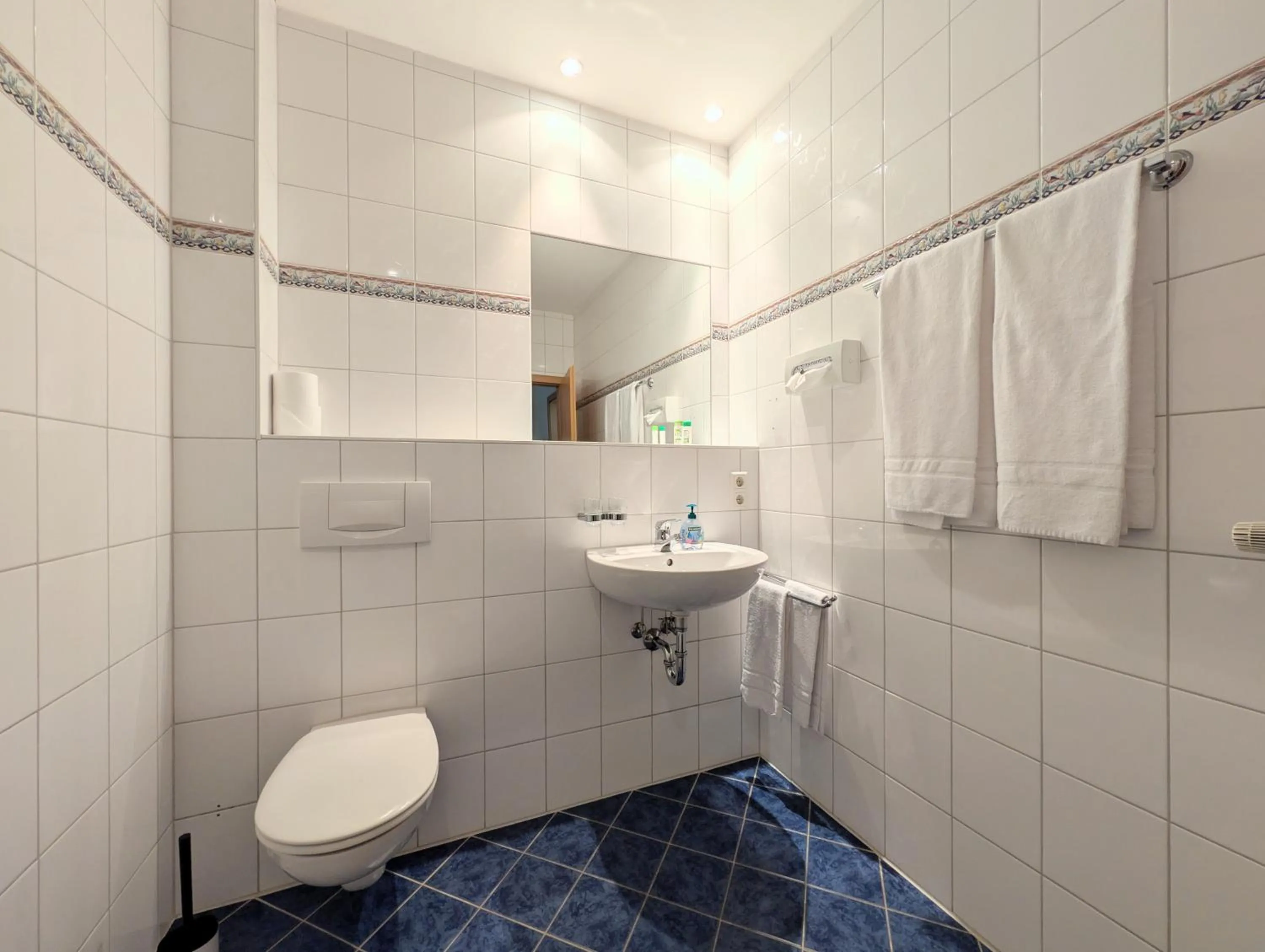 Toilet in Hotel Forsthaus Oberau