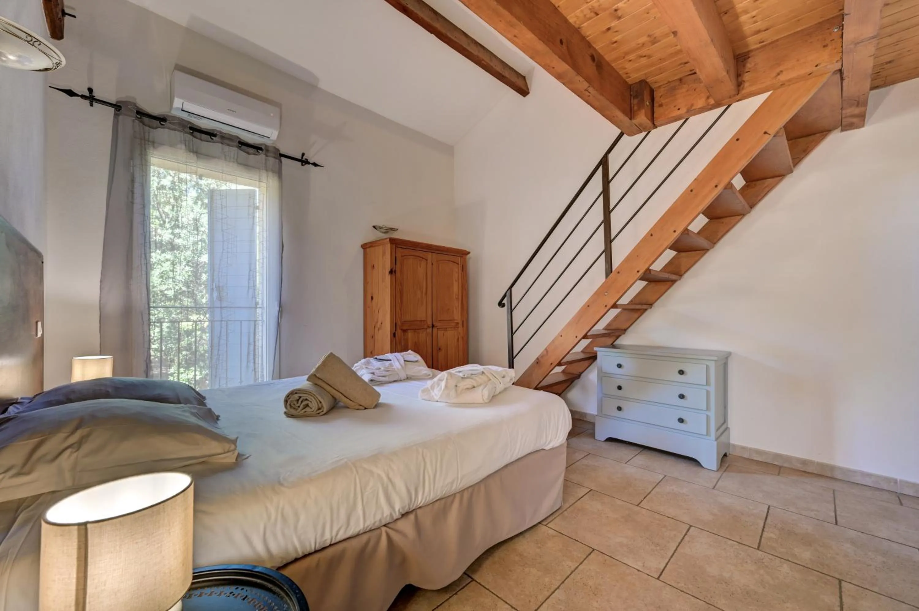 Bedroom, Bed in Clos Saint-Michel Resort & Spa