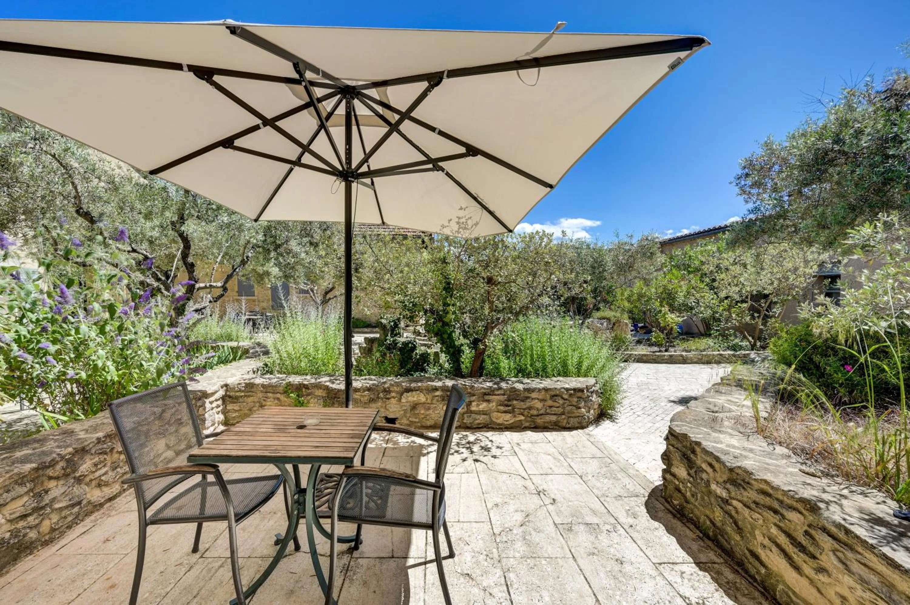 Patio in Clos Saint-Michel Resort & Spa