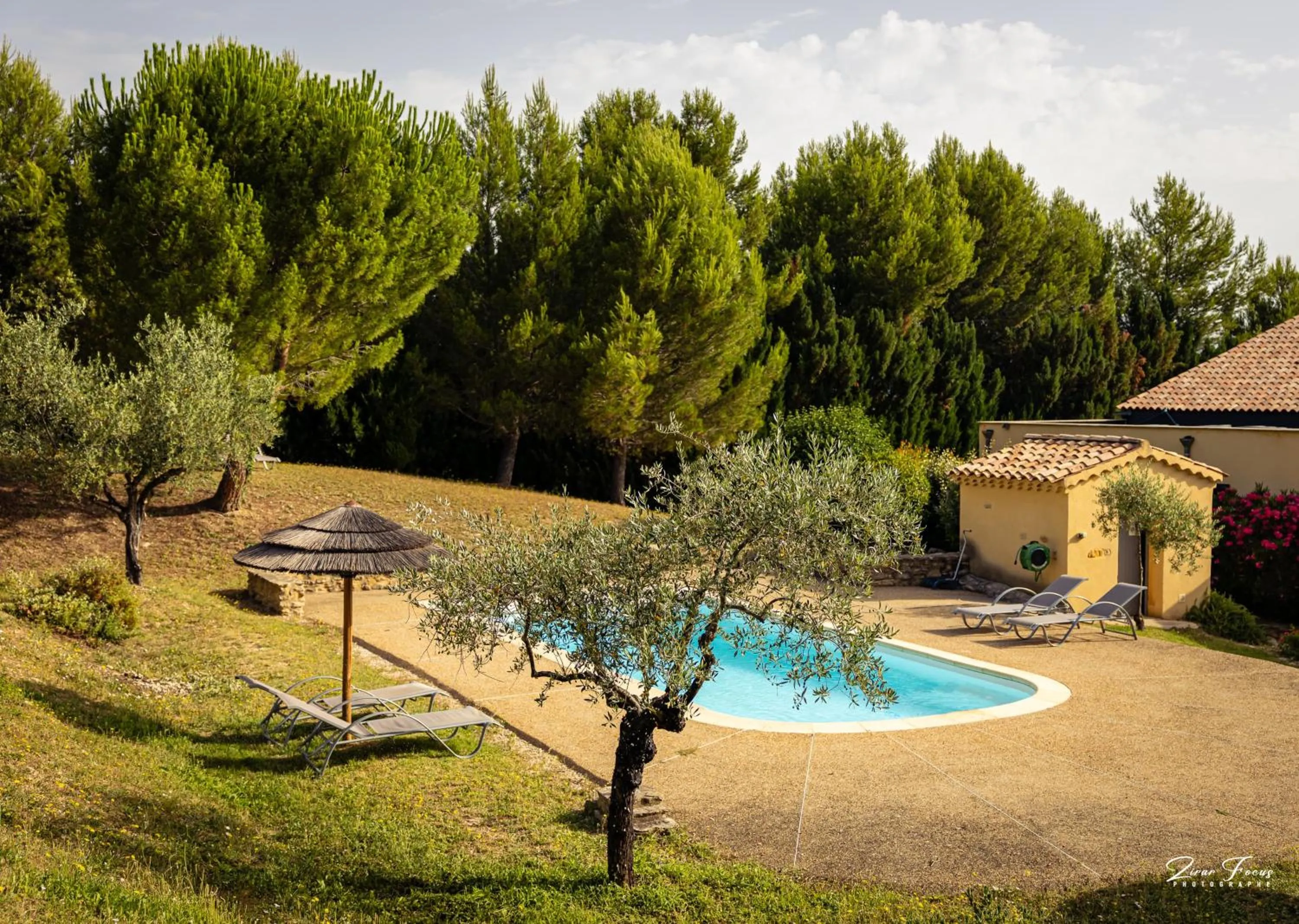 Swimming pool in Clos Saint-Michel Resort & Spa