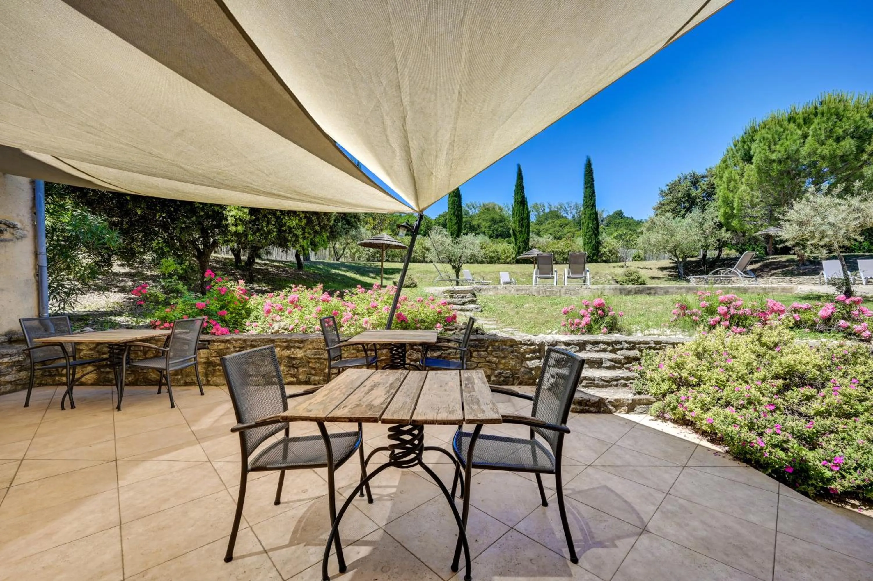 Patio in Clos Saint-Michel Resort & Spa