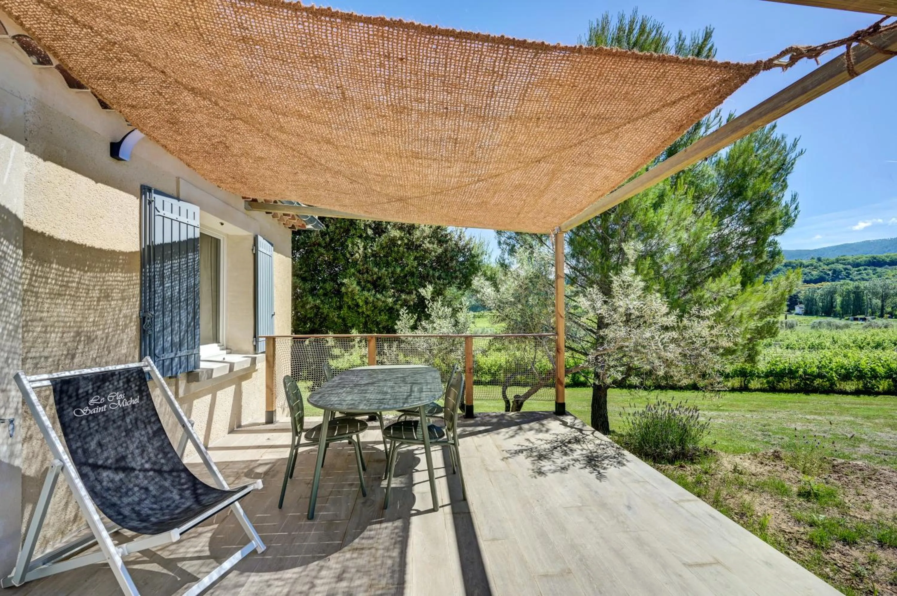 Balcony/Terrace in Clos Saint-Michel Resort & Spa