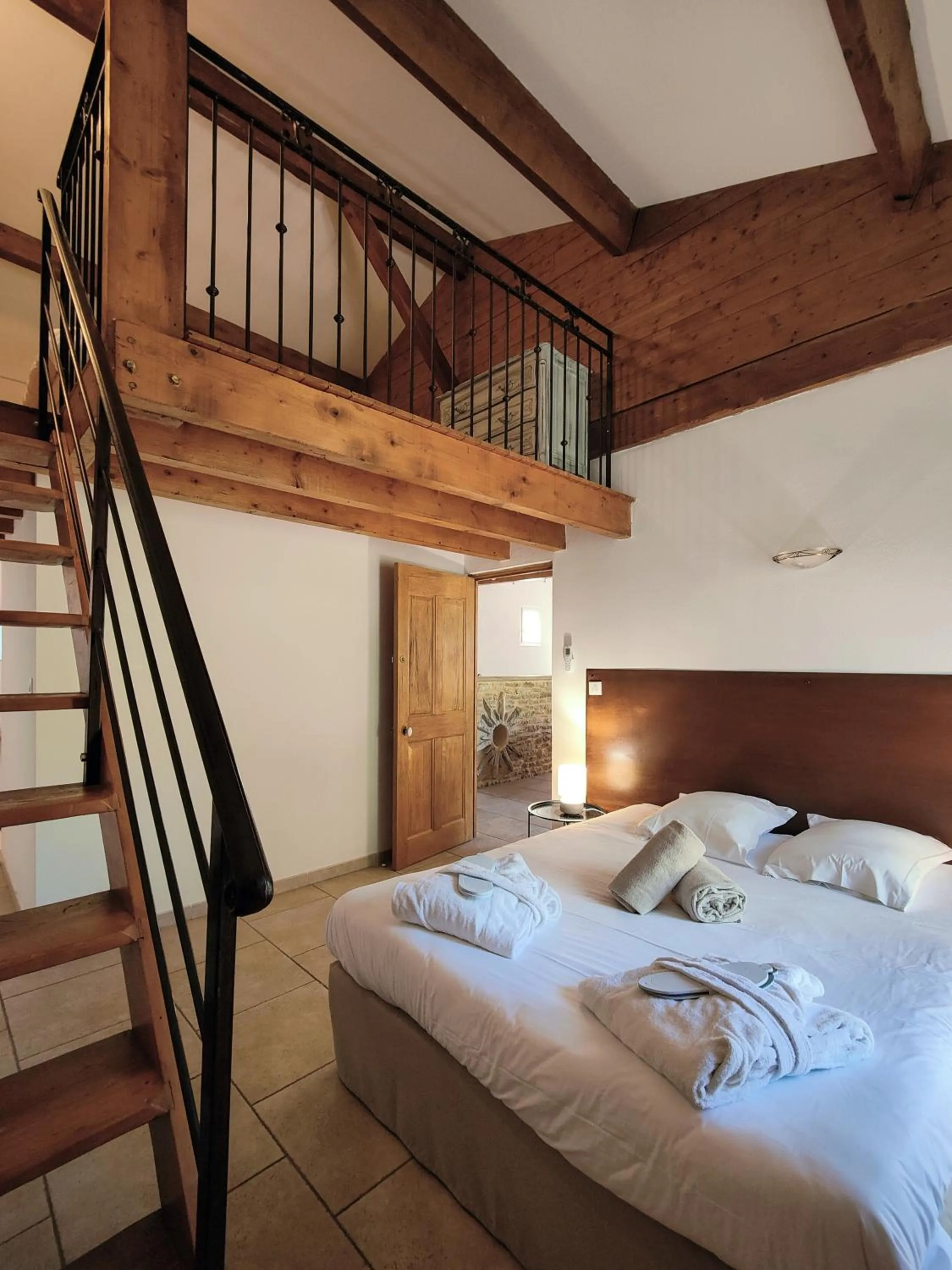 Bedroom, Bed in Clos Saint-Michel Resort & Spa