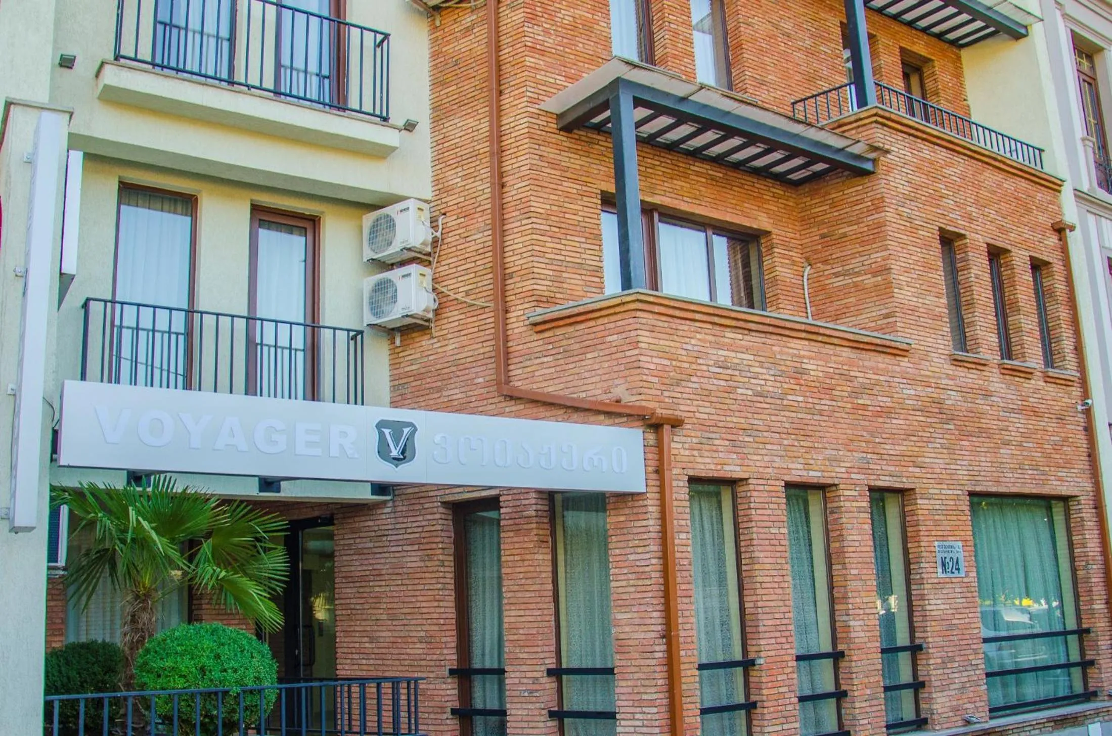 Property building in Hotel Voyager