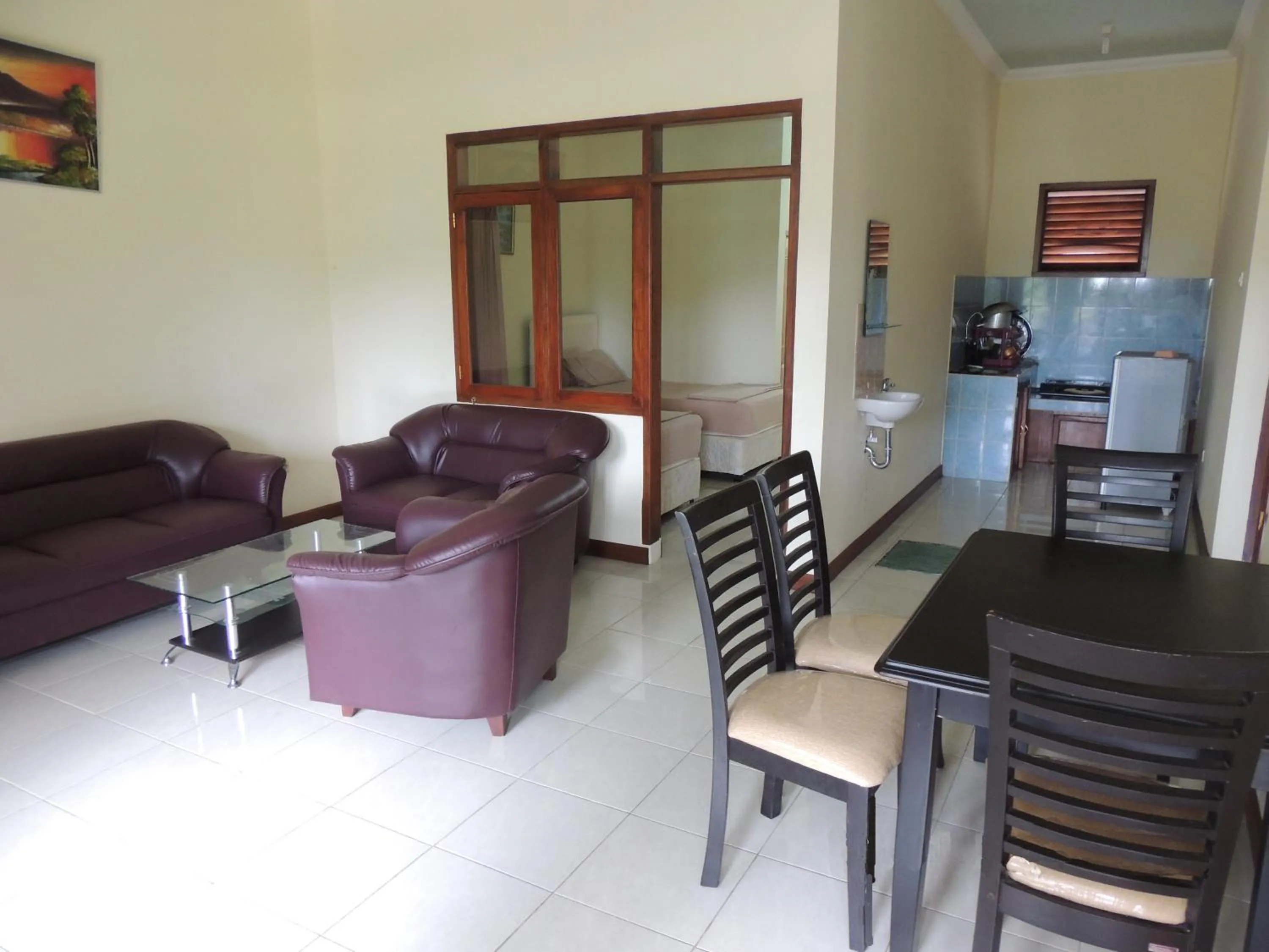 Dining area in Villa Tjokro