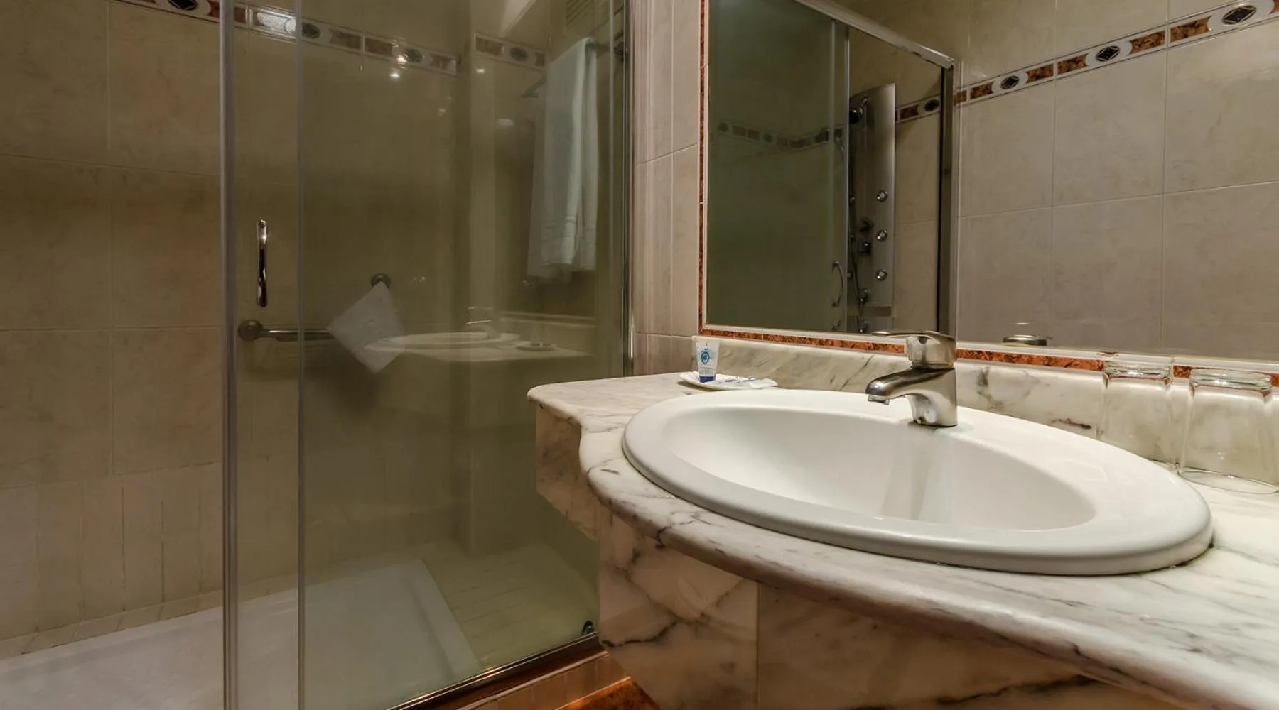 Bathroom in Hotel Zodiaco