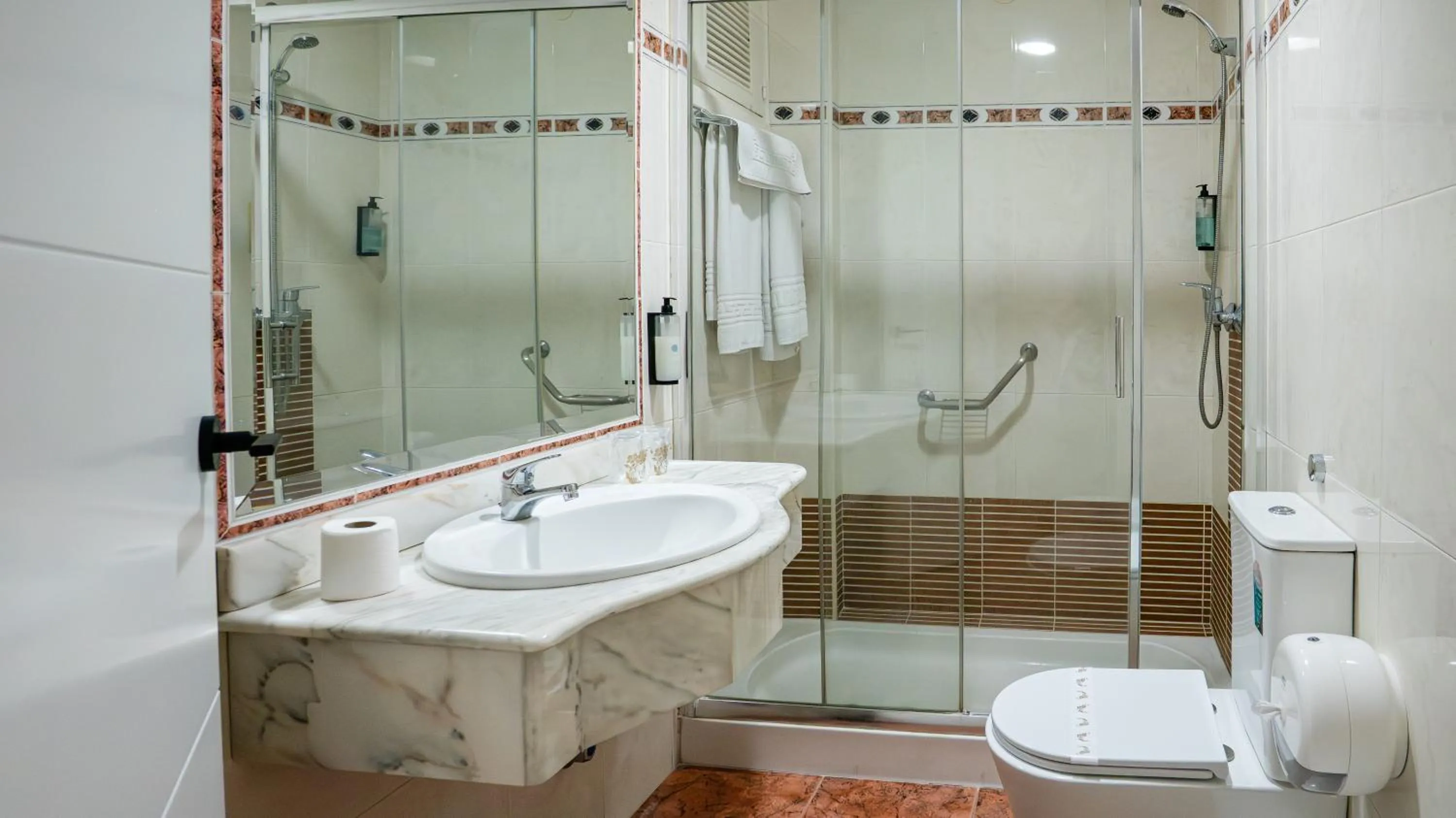 Bathroom in Hotel Zodiaco