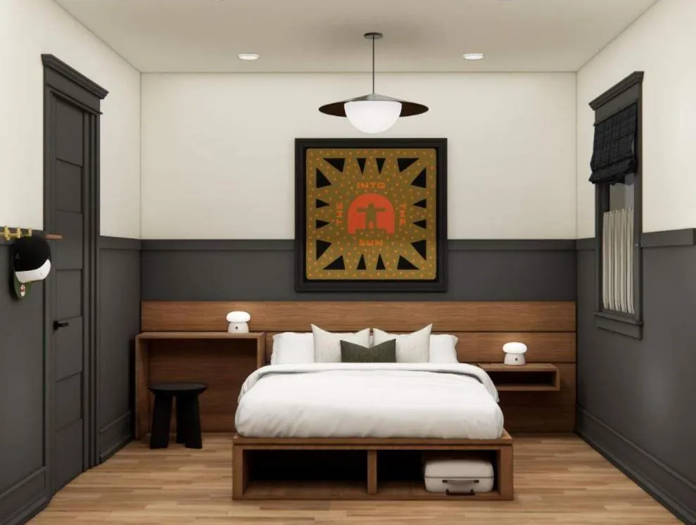 Bed in Lightwell Hotel & Spa