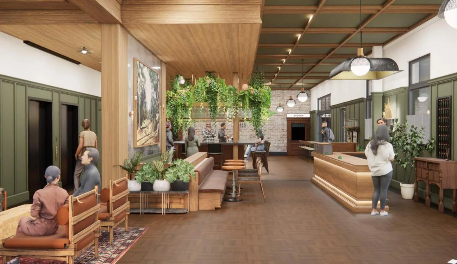 Lobby or reception in Lightwell Hotel & Spa