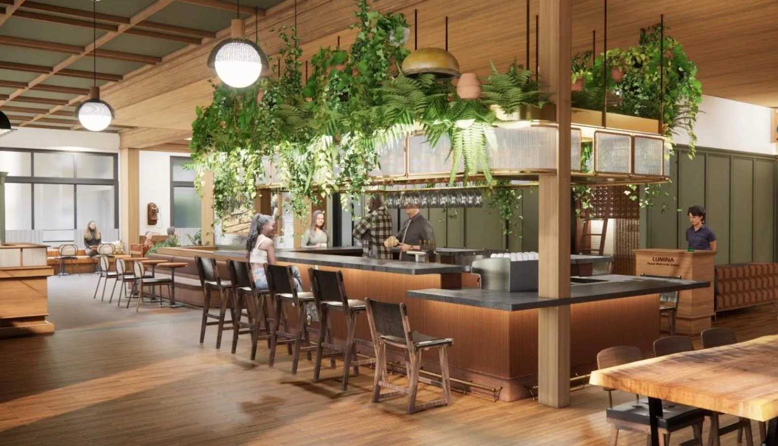 Lounge or bar in Lightwell Hotel & Spa