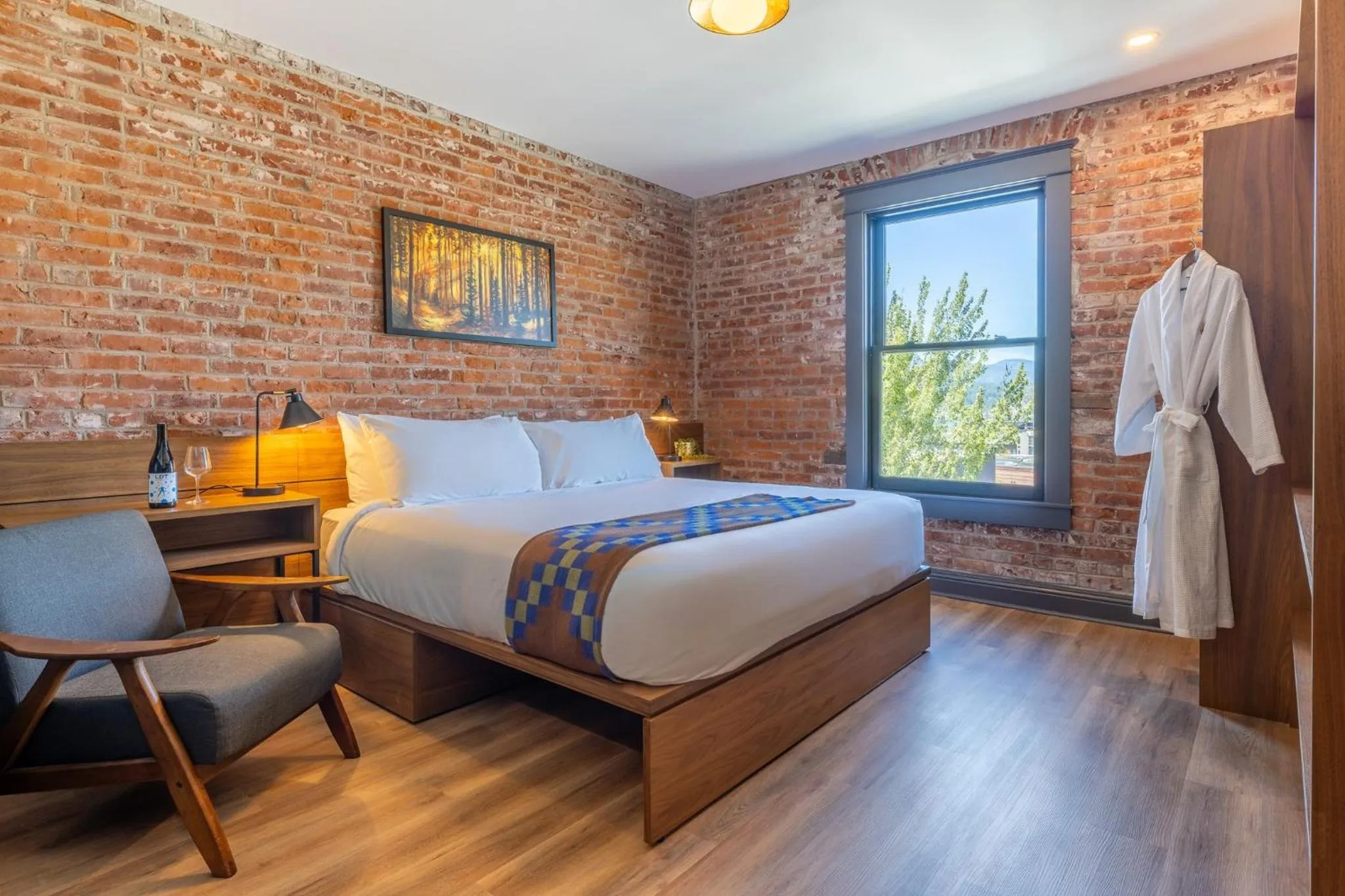 Bed in Lightwell Hotel & Spa