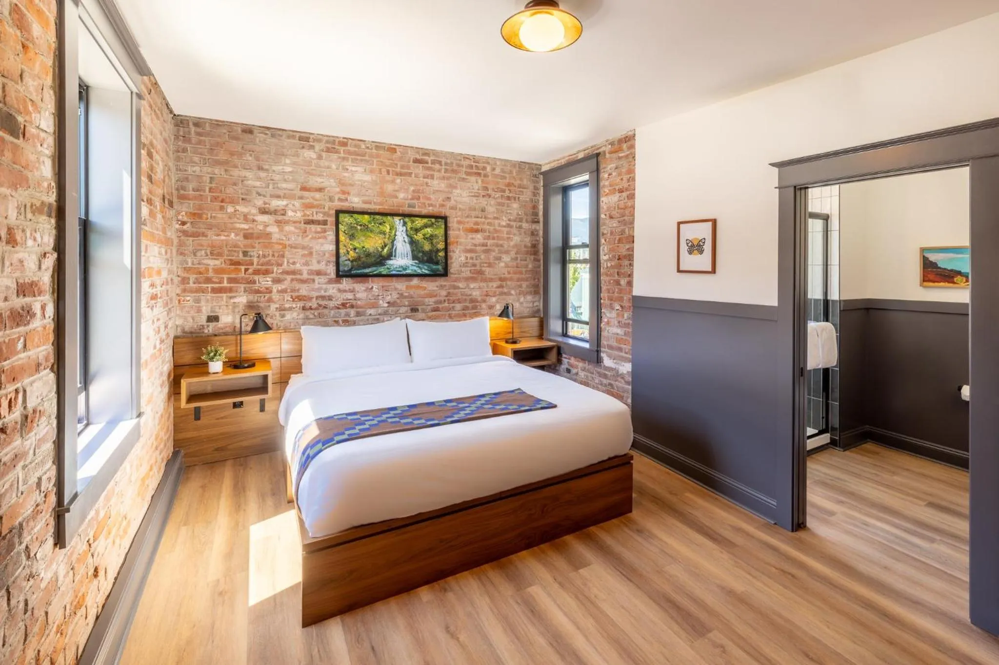 Bed in Lightwell Hotel & Spa