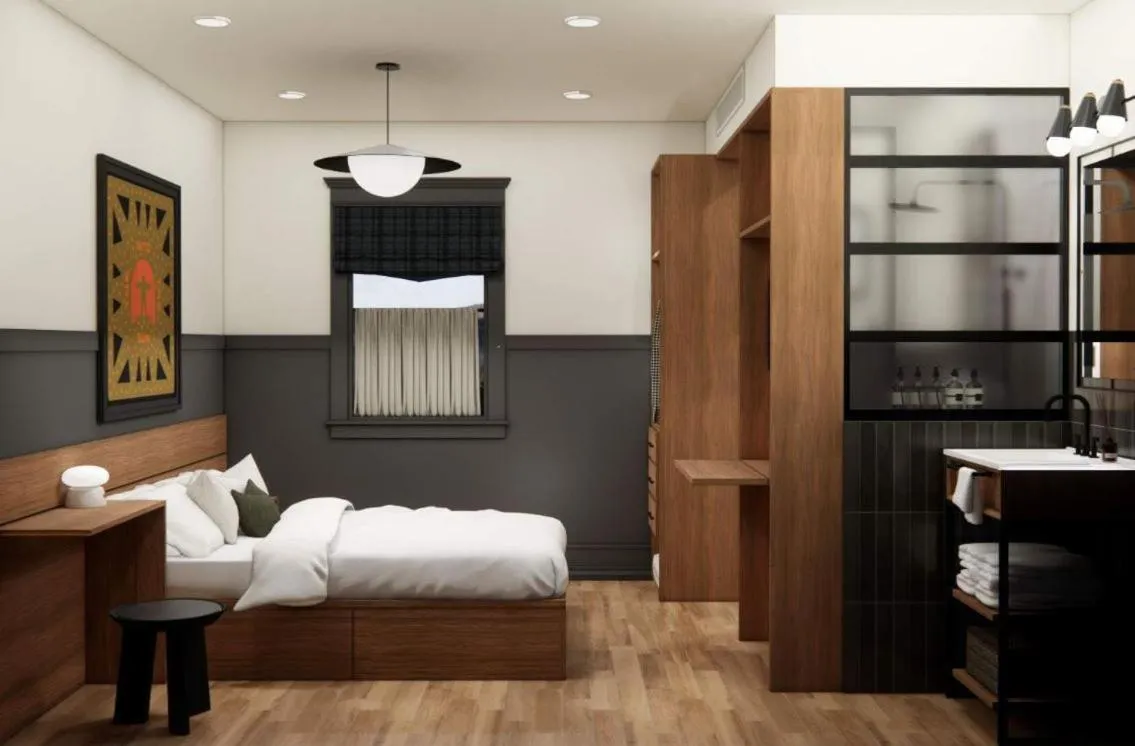 Bed in Lightwell Hotel & Spa