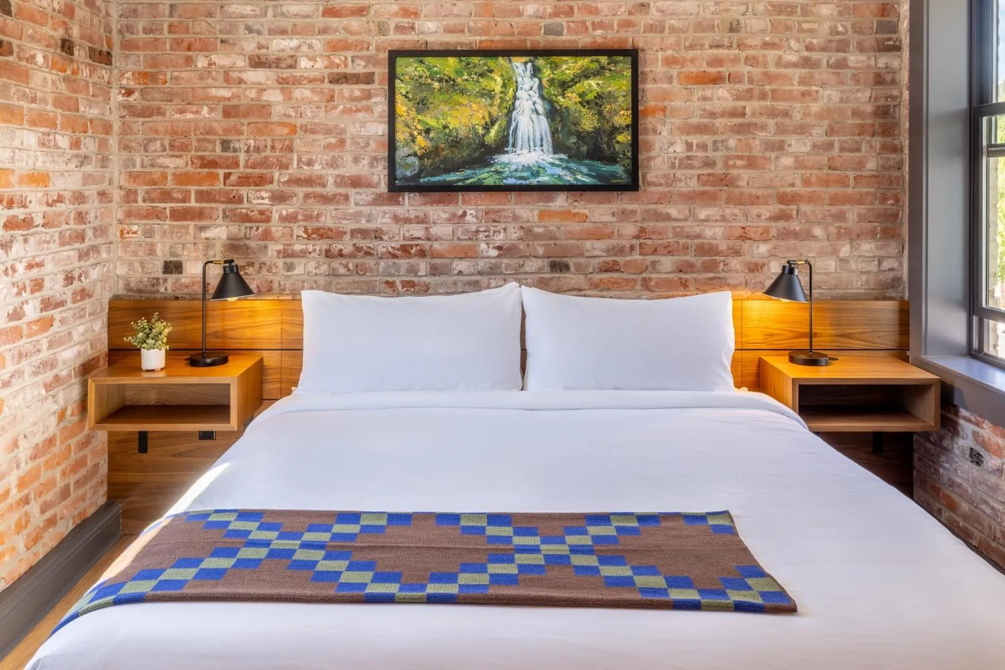 Bed in Lightwell Hotel & Spa