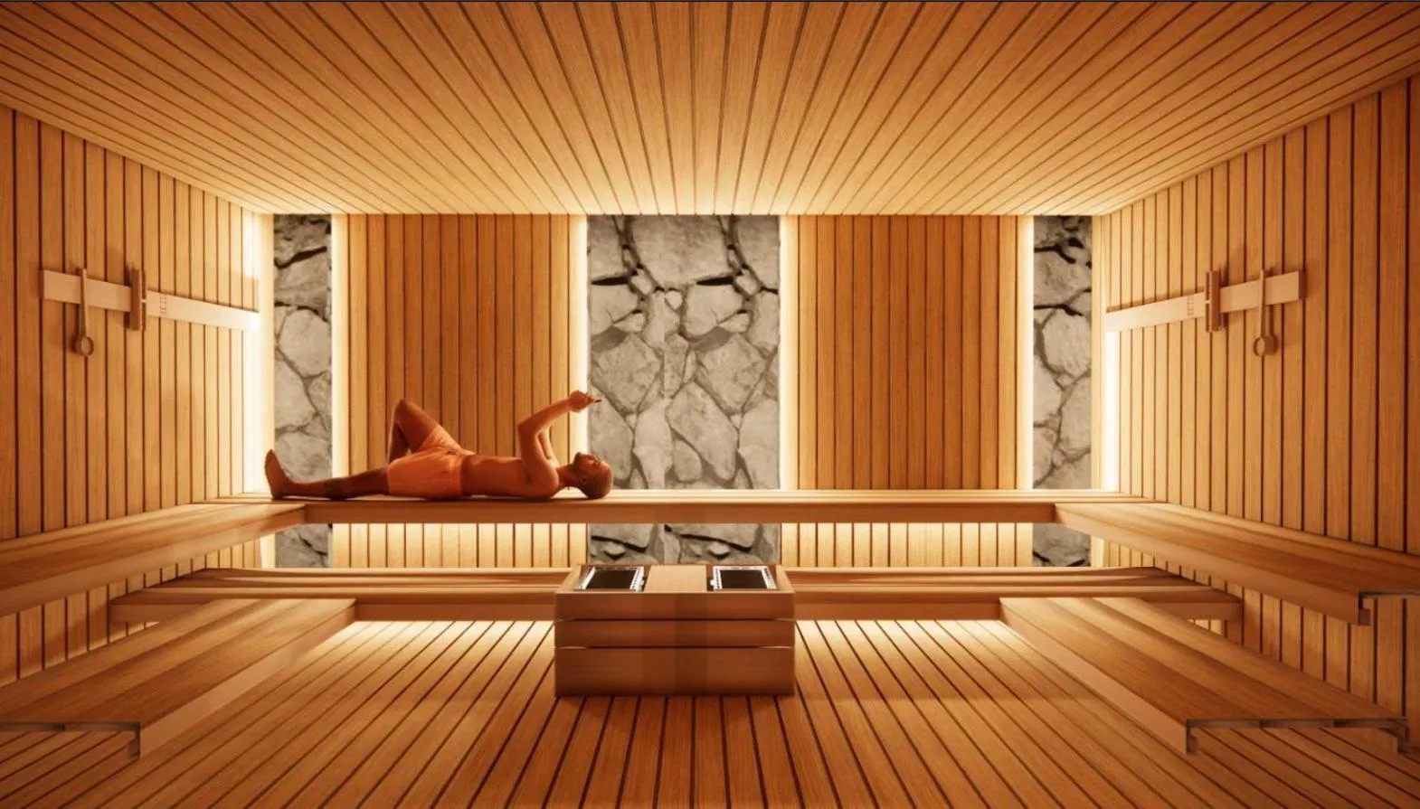 Sauna in Lightwell Hotel & Spa