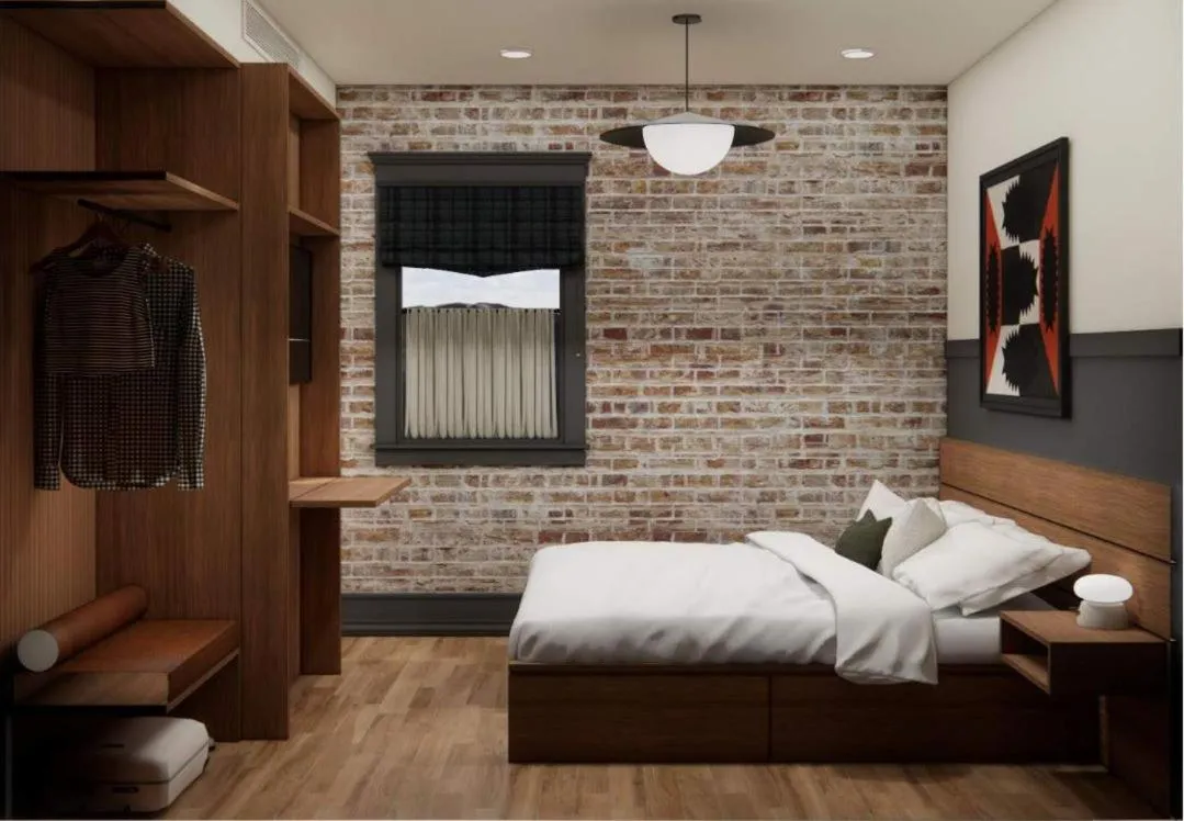 Bed in Lightwell Hotel & Spa