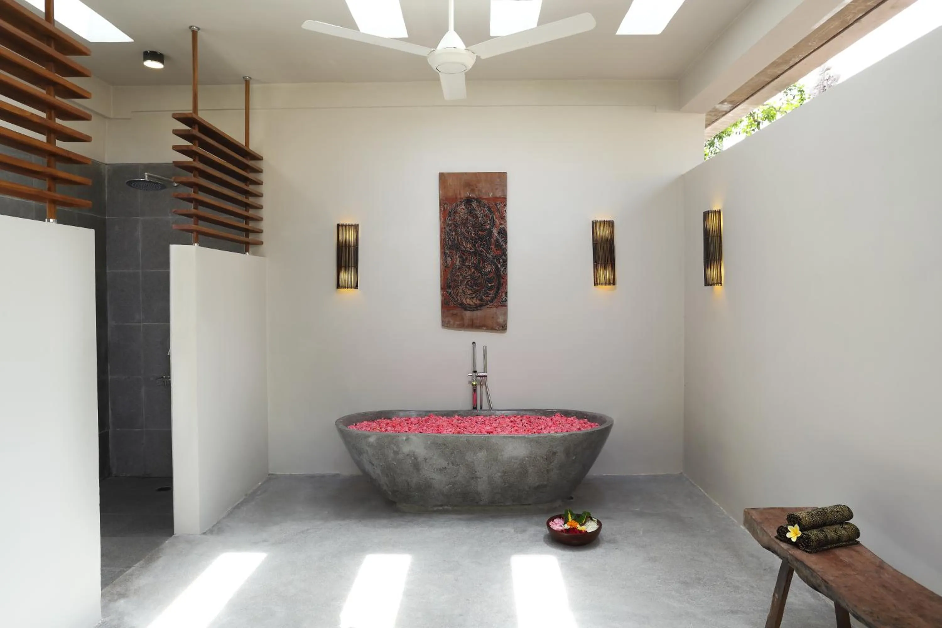 Hot Tub in Temuku Ubud Villas