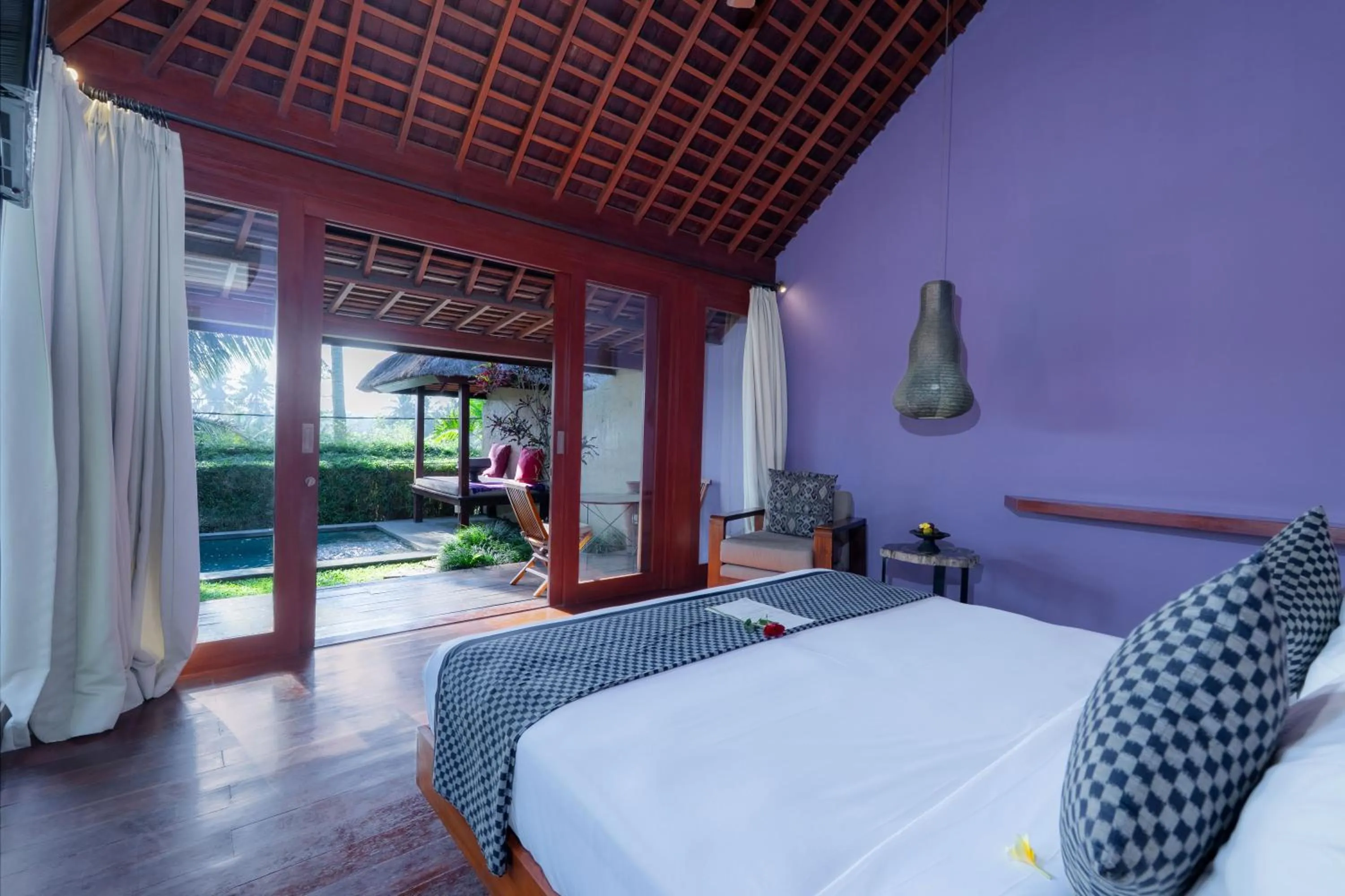 Bedroom, Bed in Temuku Ubud Villas