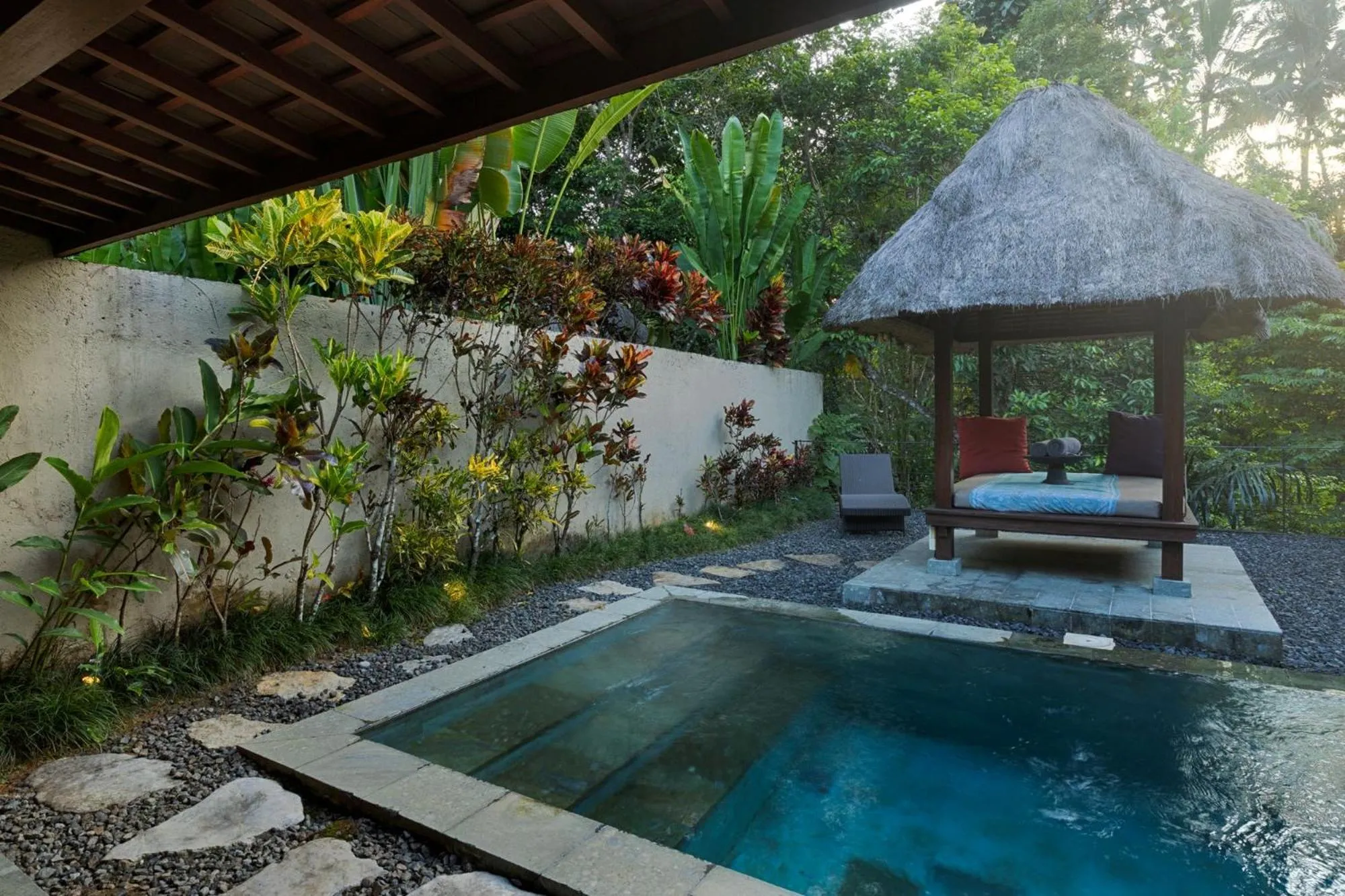 Swimming pool in Temuku Ubud Villas