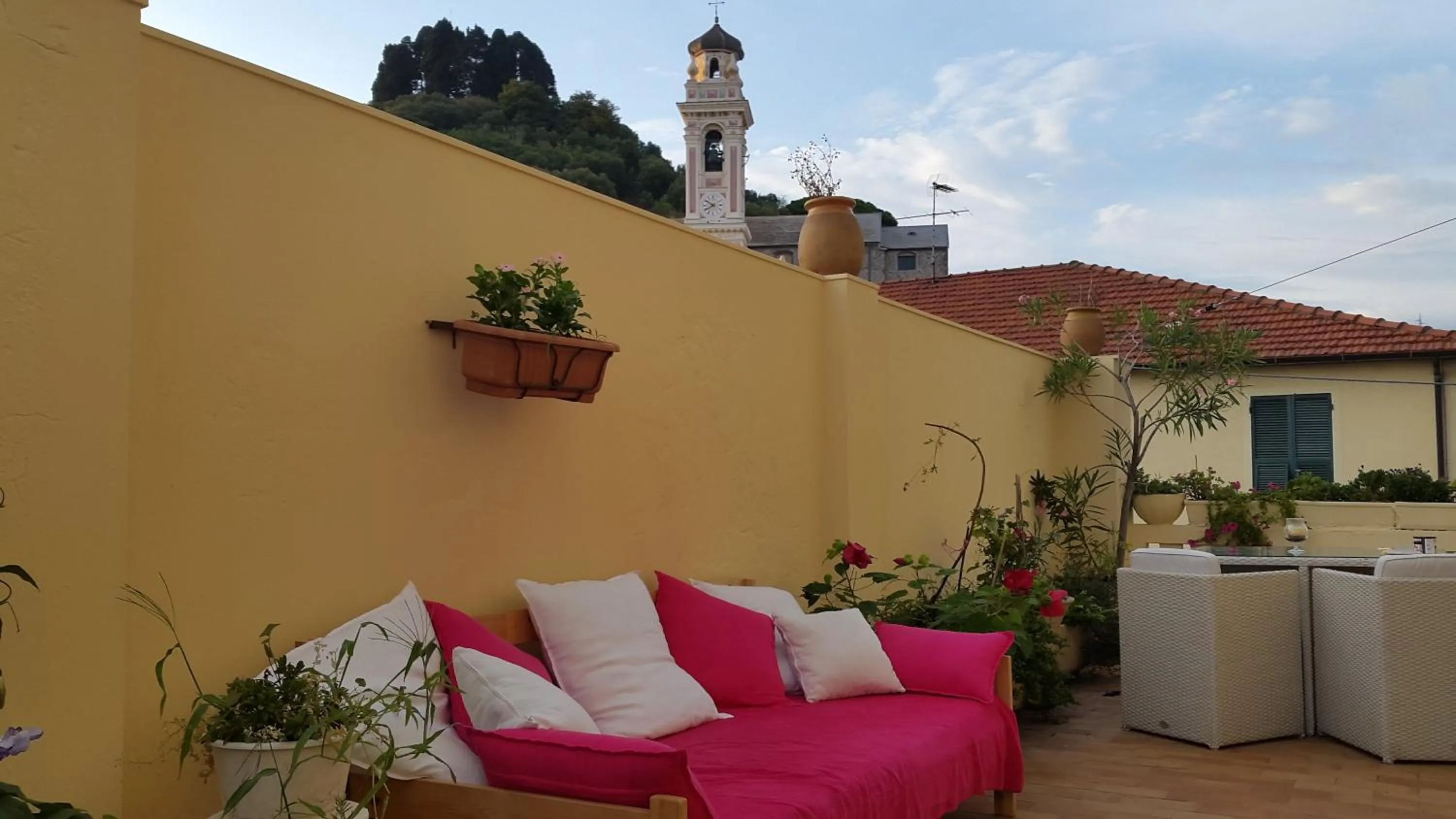 Balcony/Terrace in Albisola bed and breakfast