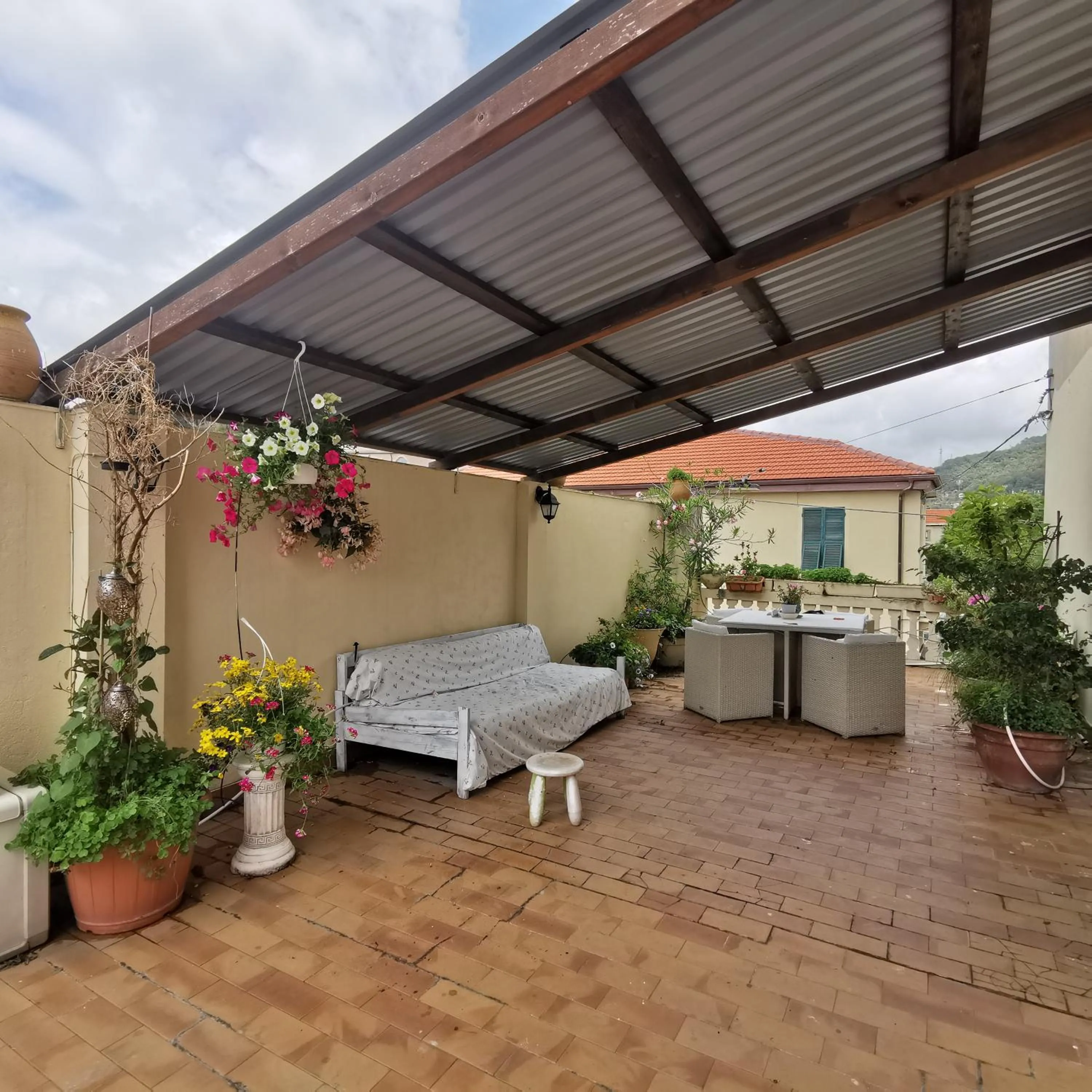 Balcony/Terrace in Albisola bed and breakfast