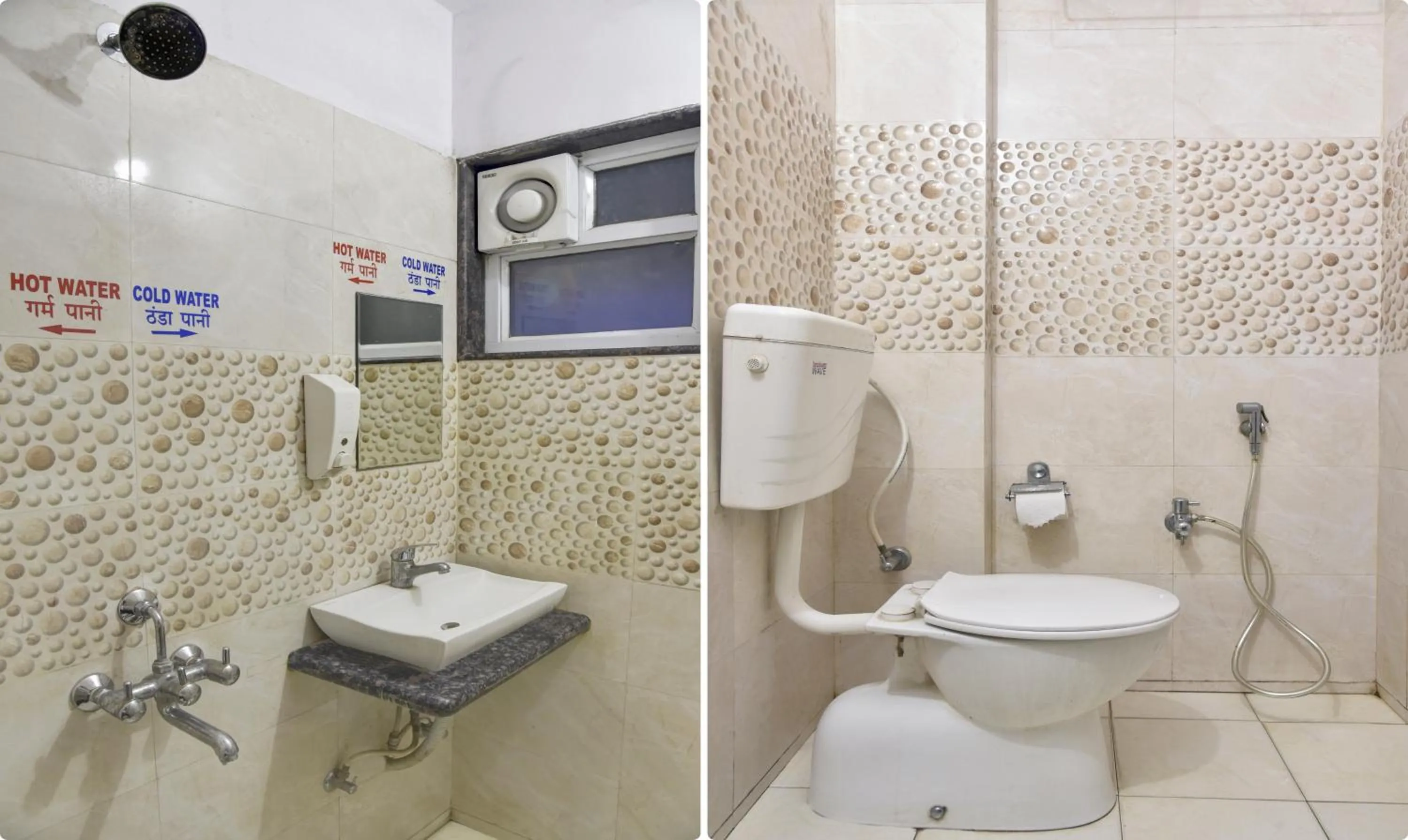 Bathroom in Treebo Royal Sun Palace MP Nagar Zone 2