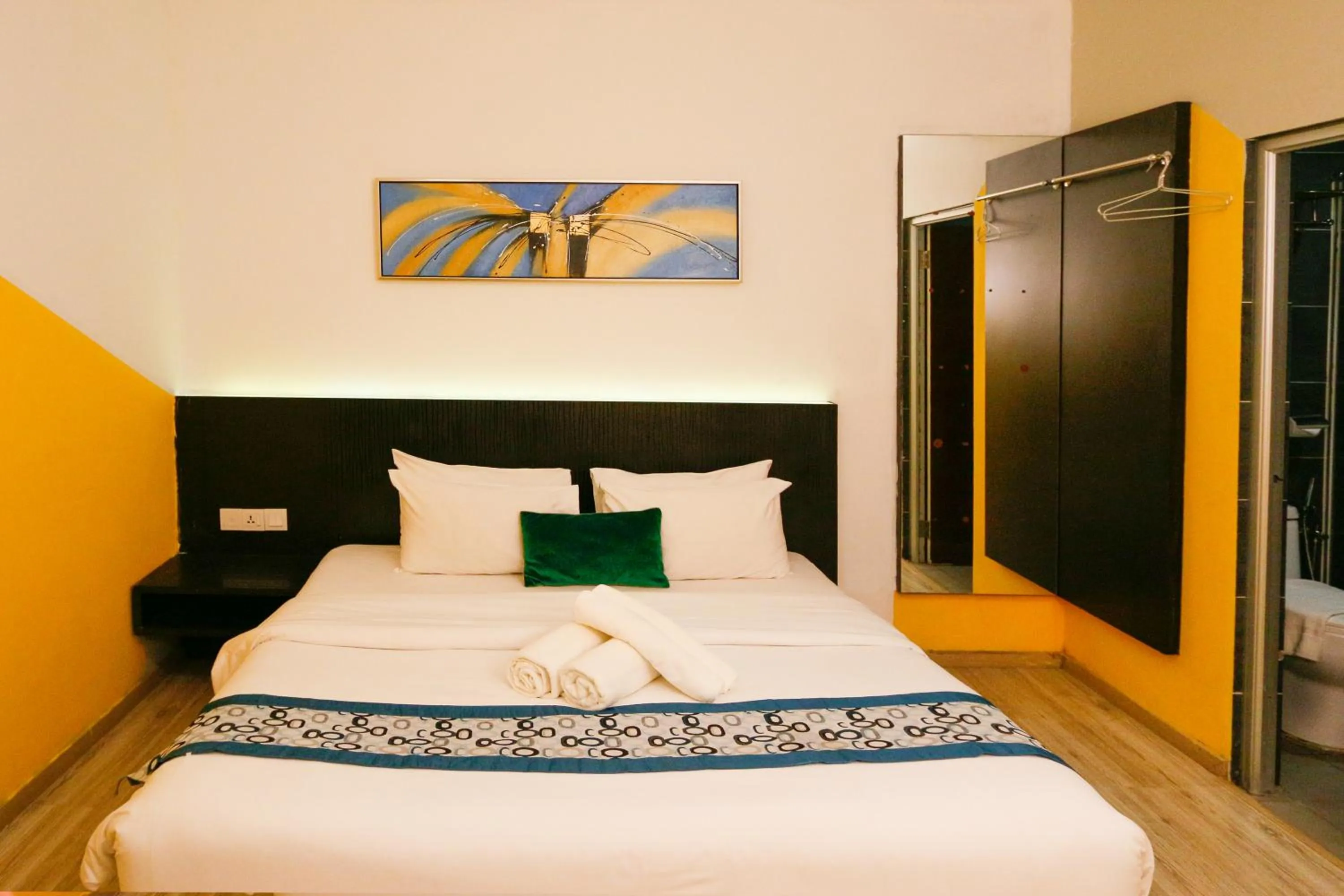 Bed in Golden Roof Hotel Sunway Ipoh