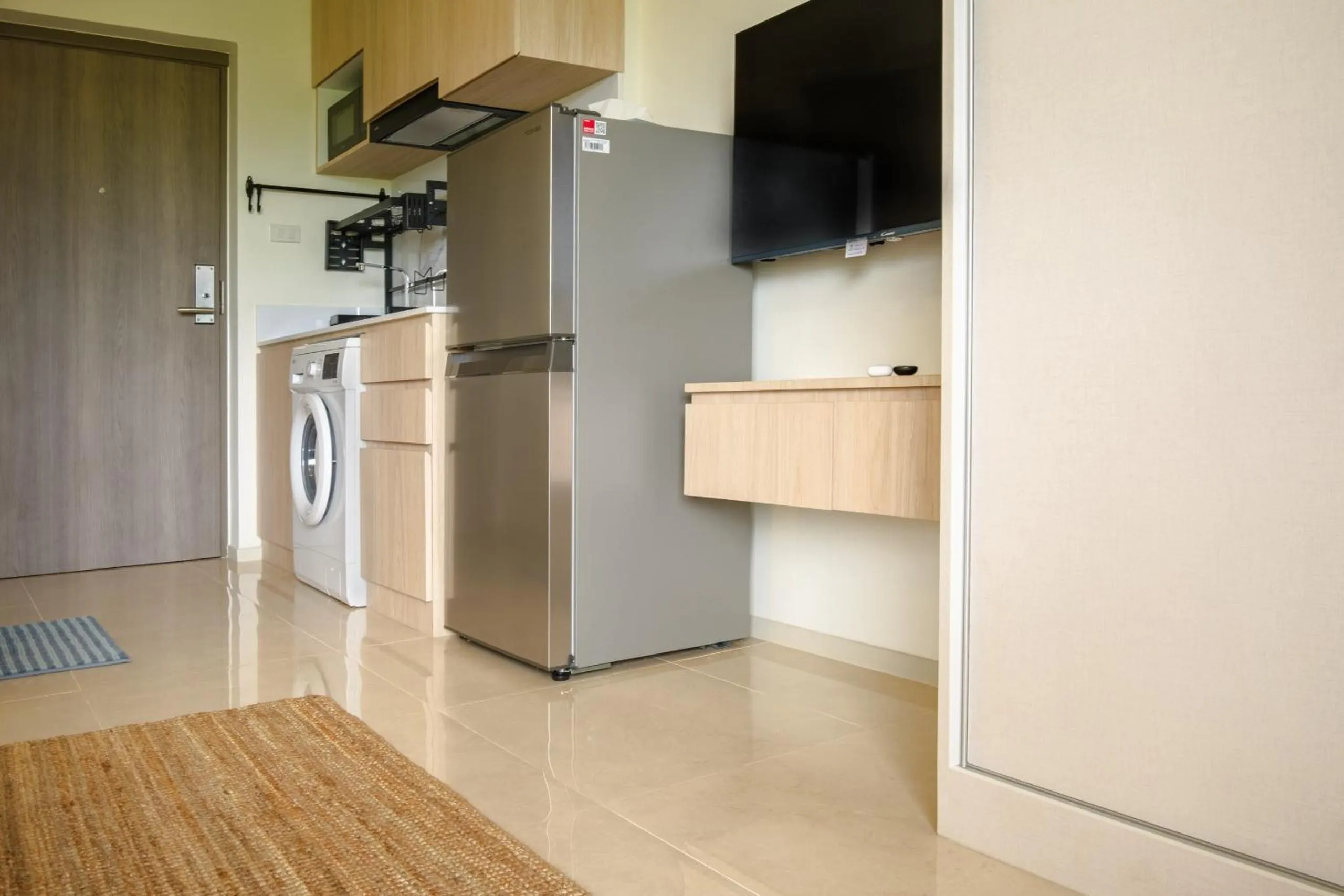 washing machine in The Terraza Condotel