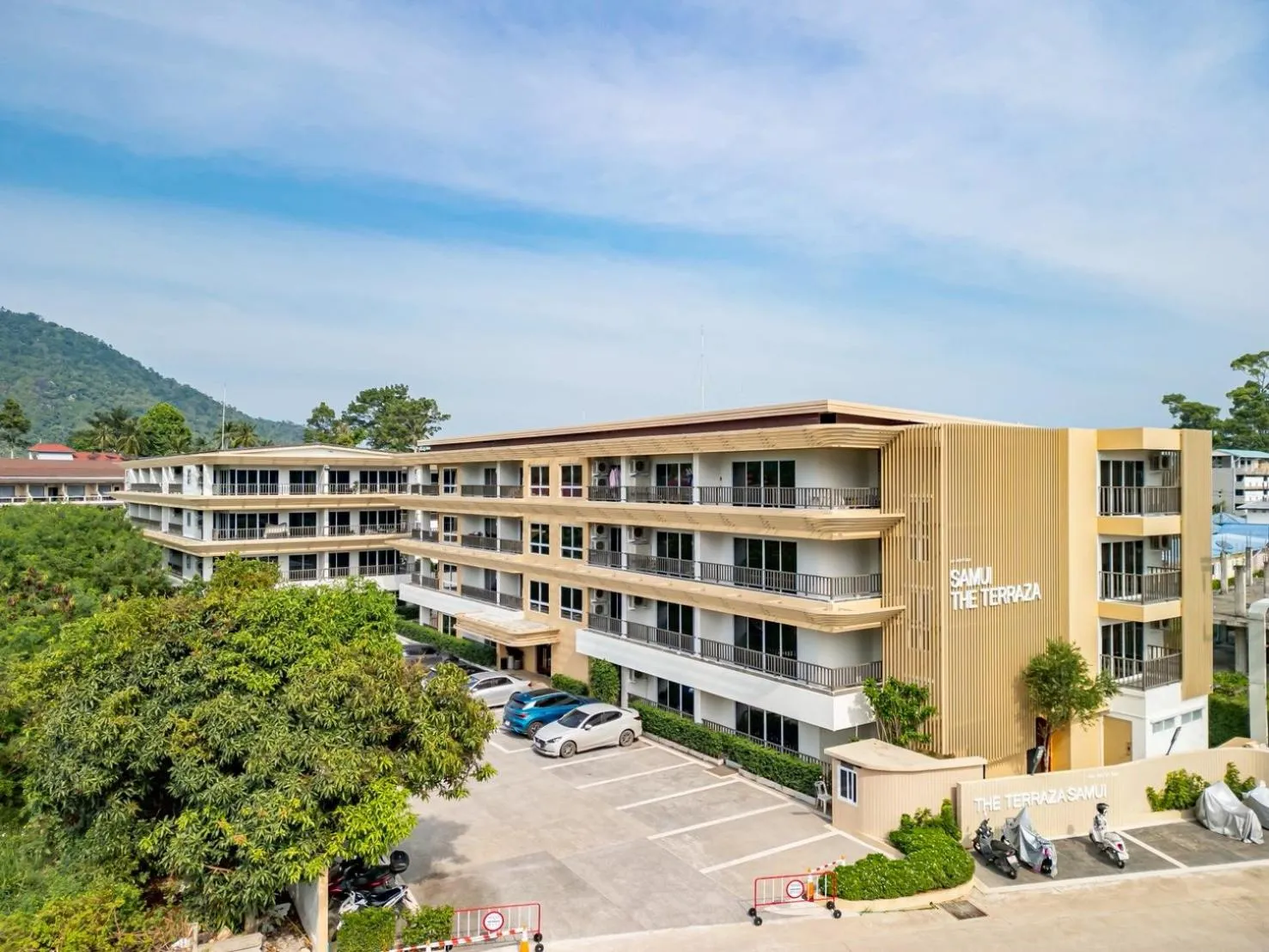 Property building in The Terraza Condotel