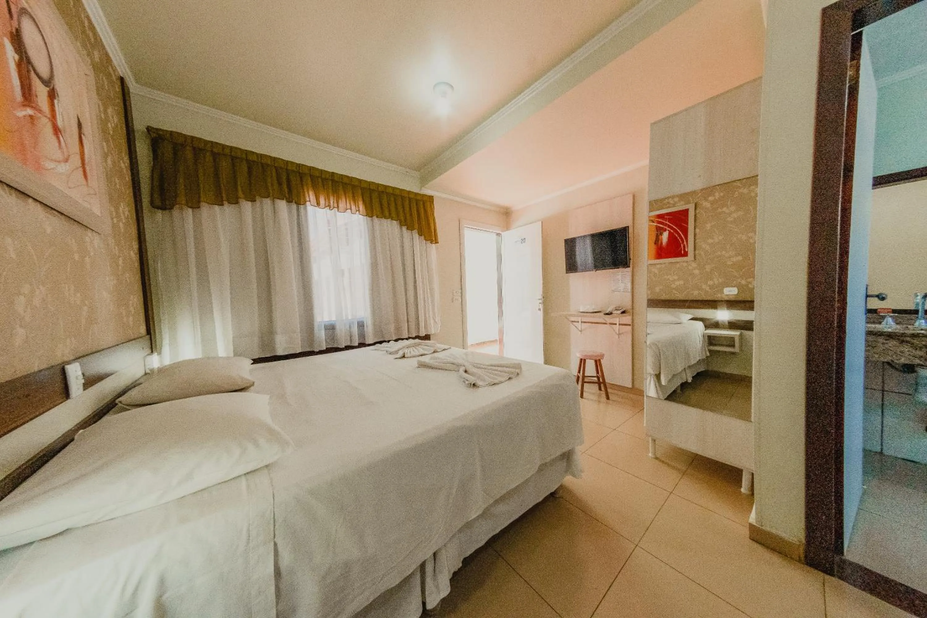 Bedroom, Bed in Pousada Iguassu Charm Suites