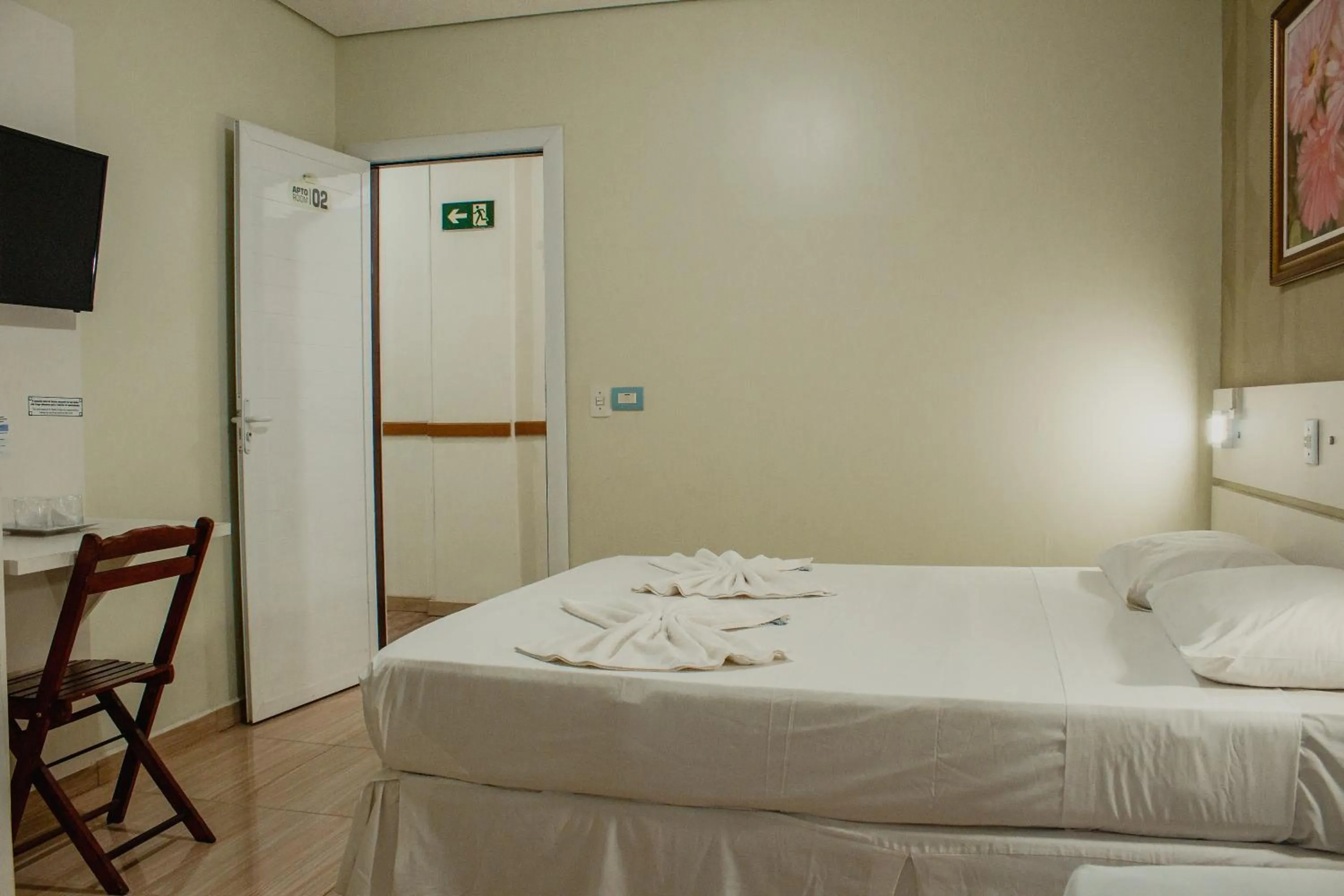 Decorative detail, Bed in Pousada Iguassu Charm Suites