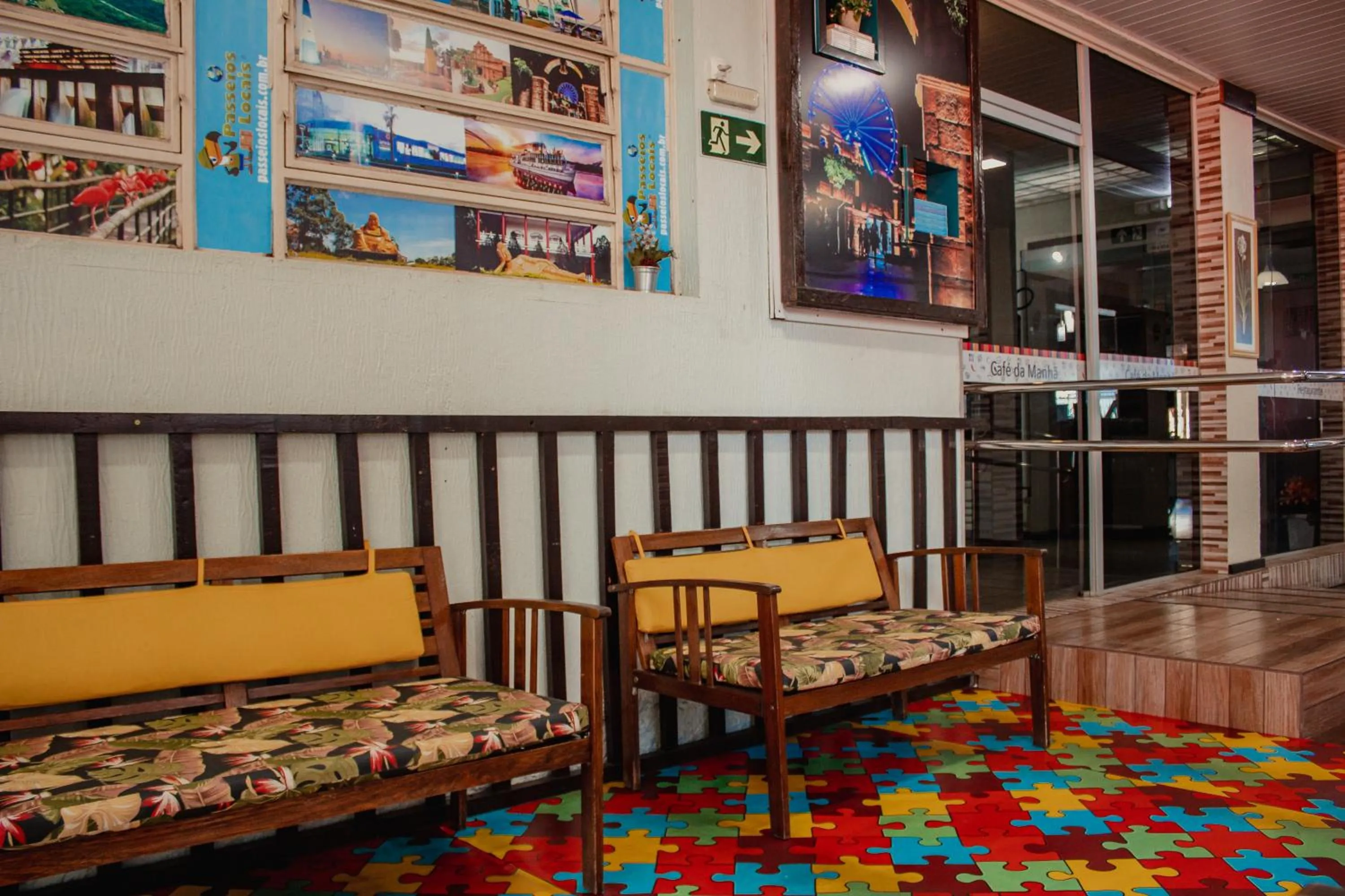 Seating area in Pousada Iguassu Charm Suites