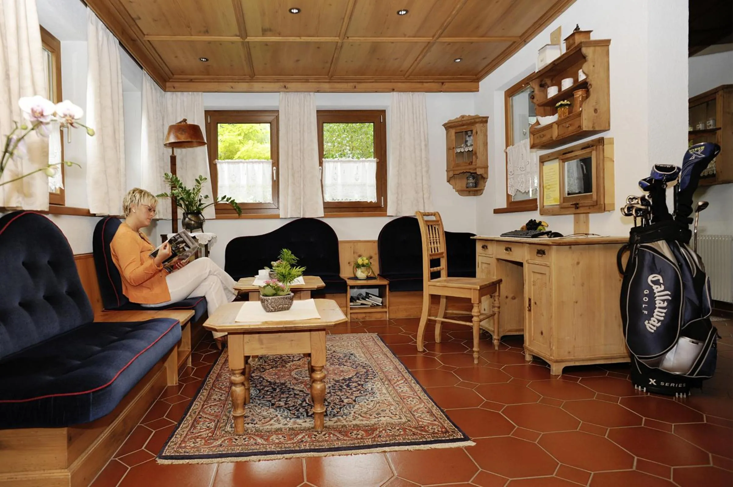 Lobby or reception in Aparthotel Spitzer