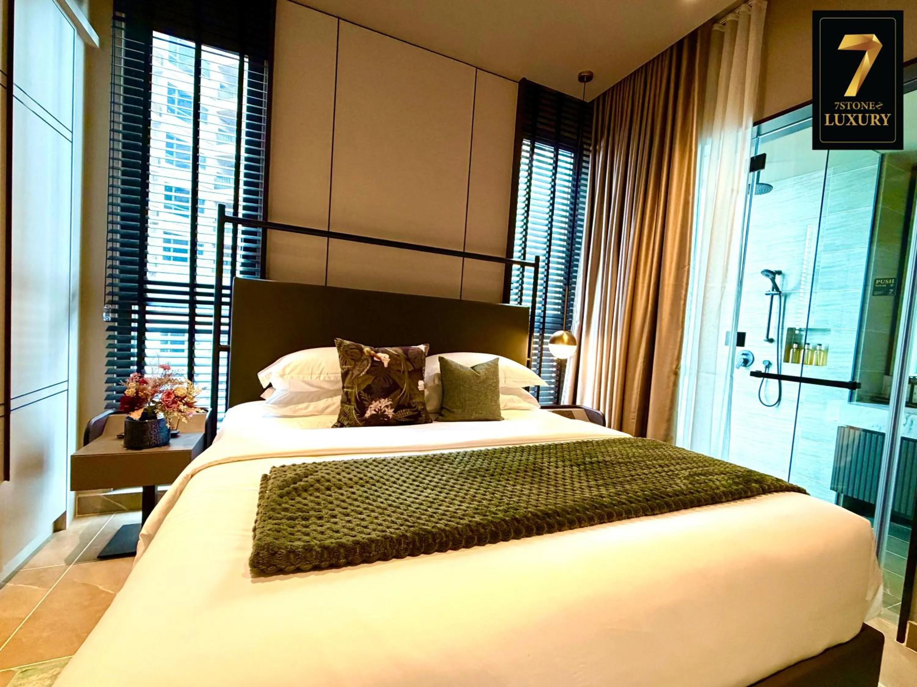 Bed in 7Stonez Luxury ANTARA RESIDENCE Genting Highlands
