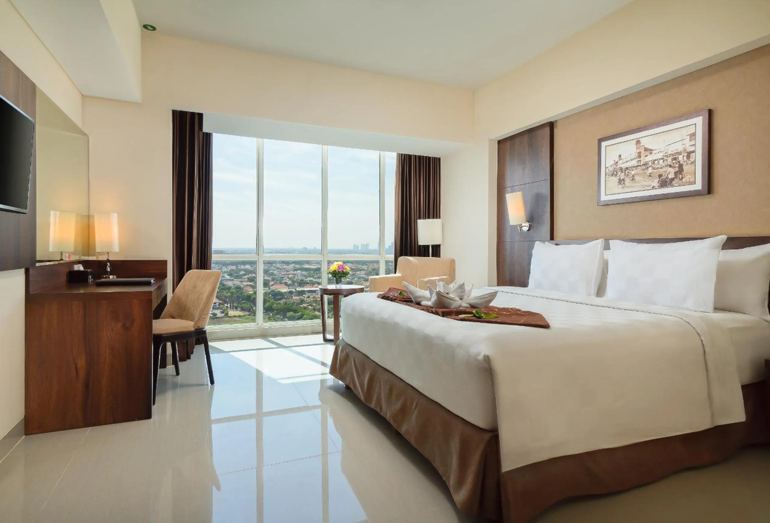 Bedroom, Bed in Best Western Papilio Hotel