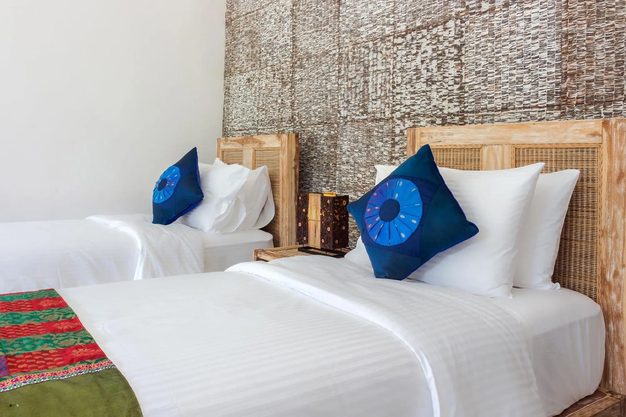 Bed in Kura Kura Resort Gili Meno