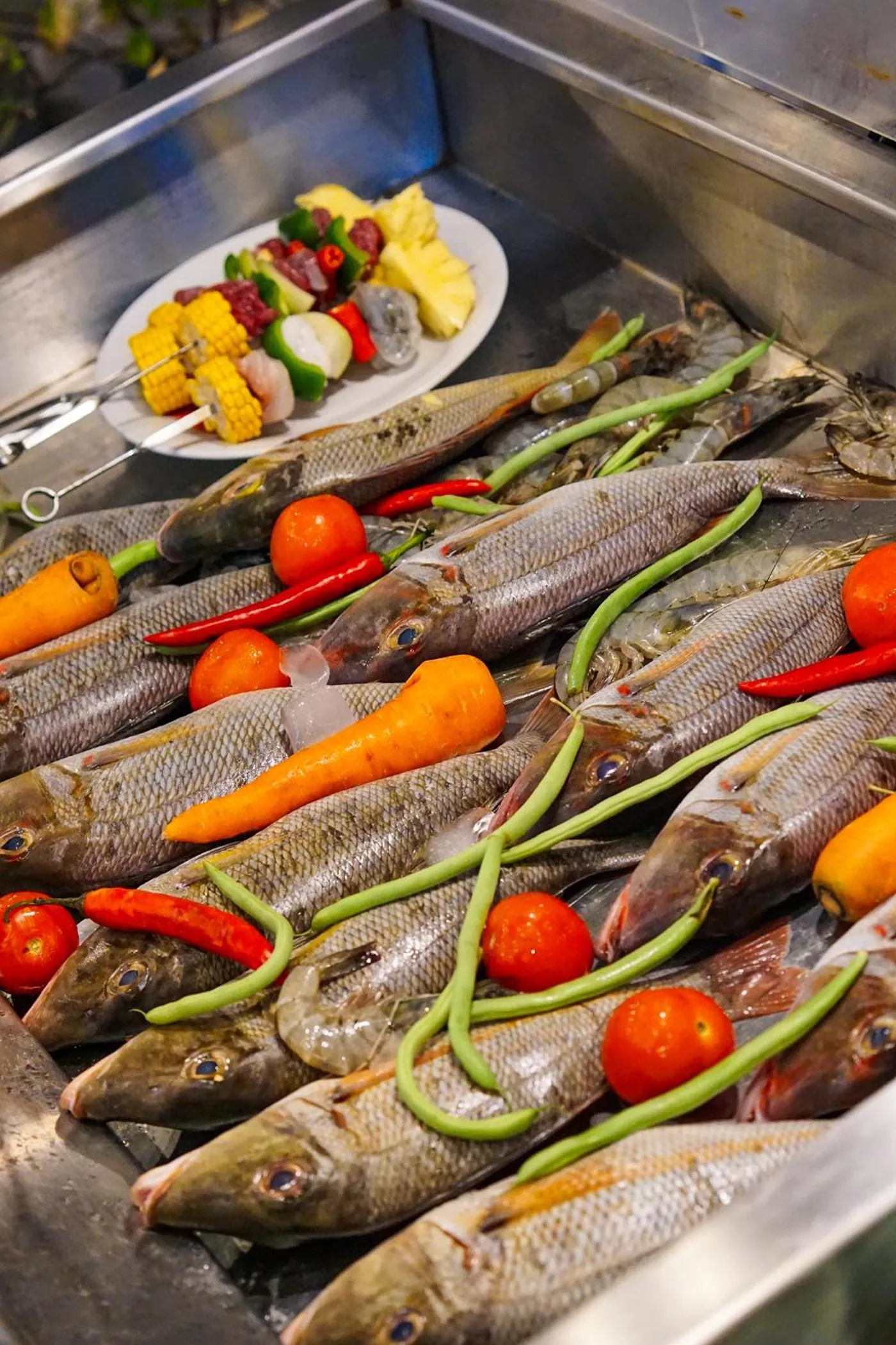 Restaurant/places to eat in Kura Kura Resort Gili Meno