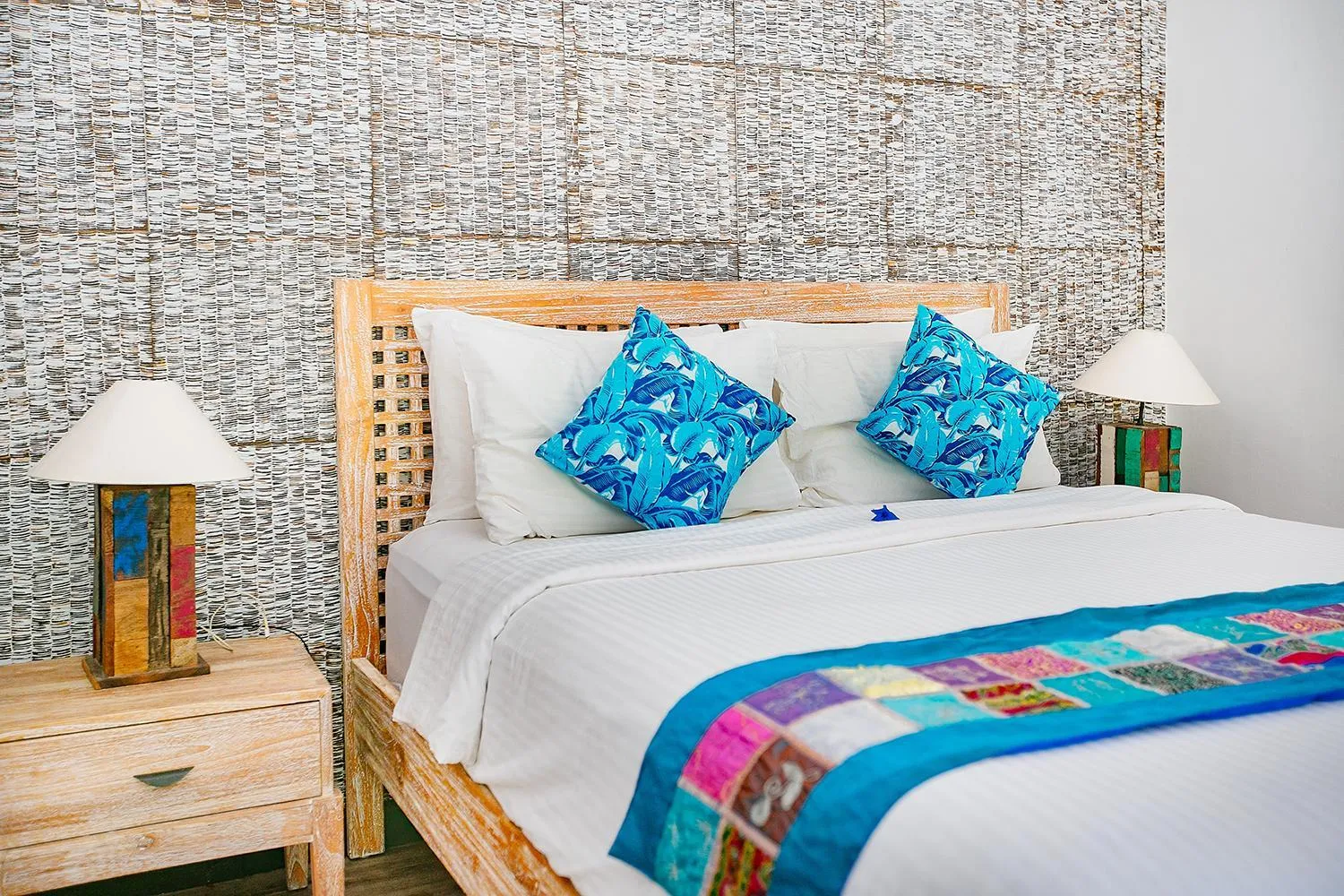 Bed in Kura Kura Resort Gili Meno