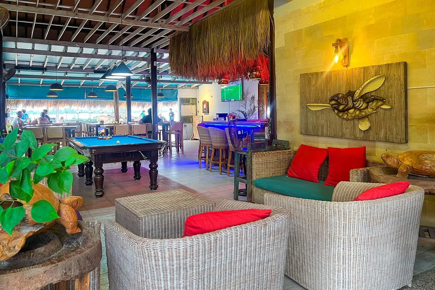 Lobby or reception in Kura Kura Resort Gili Meno