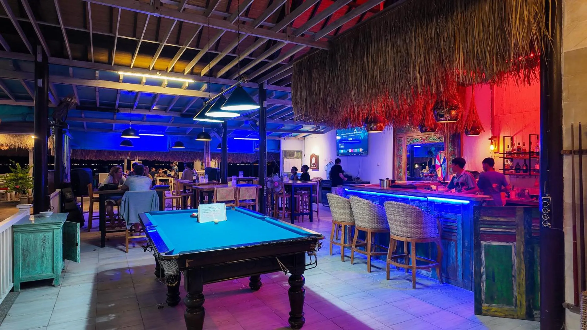 Restaurant/places to eat in Kura Kura Resort Gili Meno